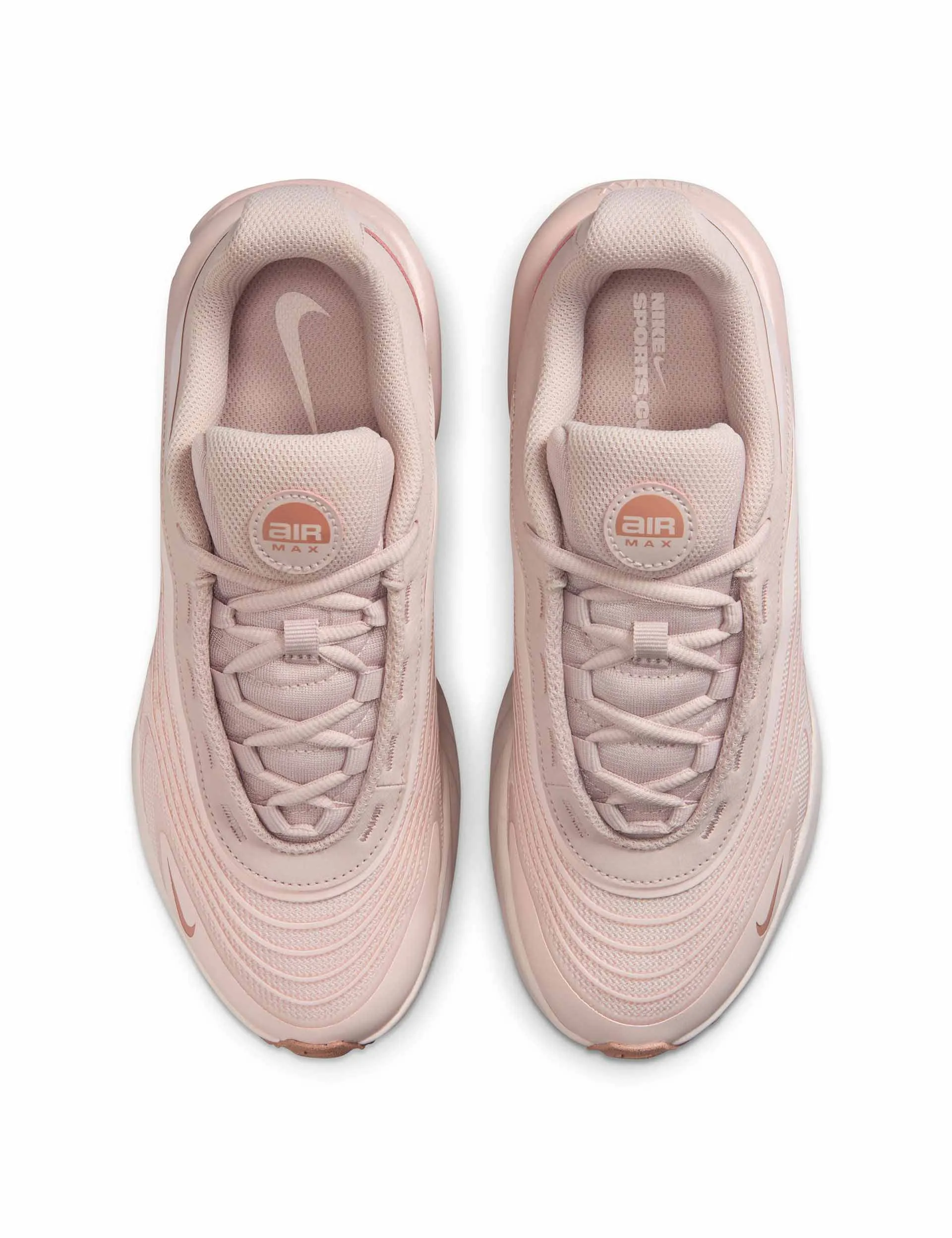 Slide On Daily Routine Air Max Fire Shoes - Silt Red/Rose Gold/Light Soft Pink