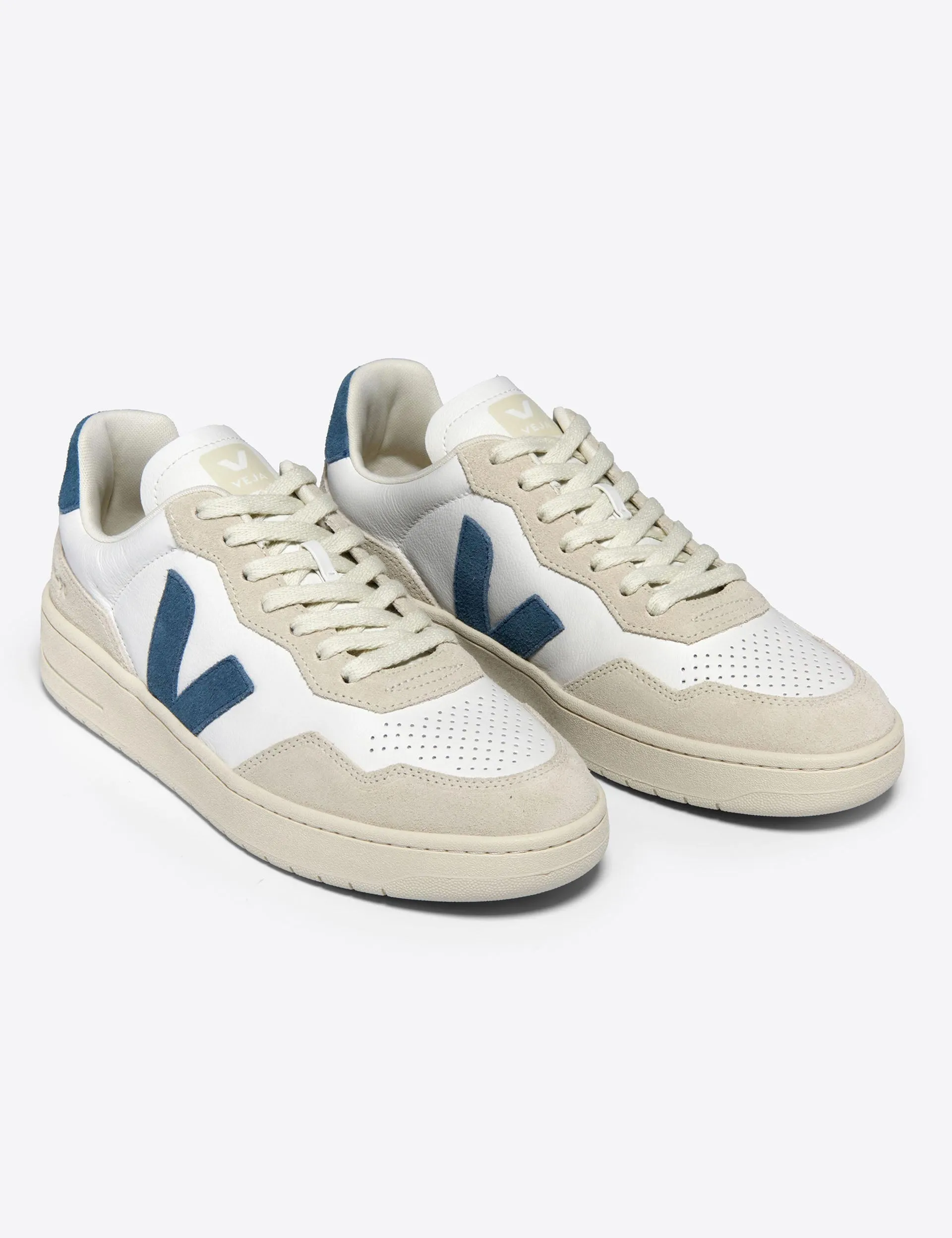 V-90 Leather - White California Step Fit