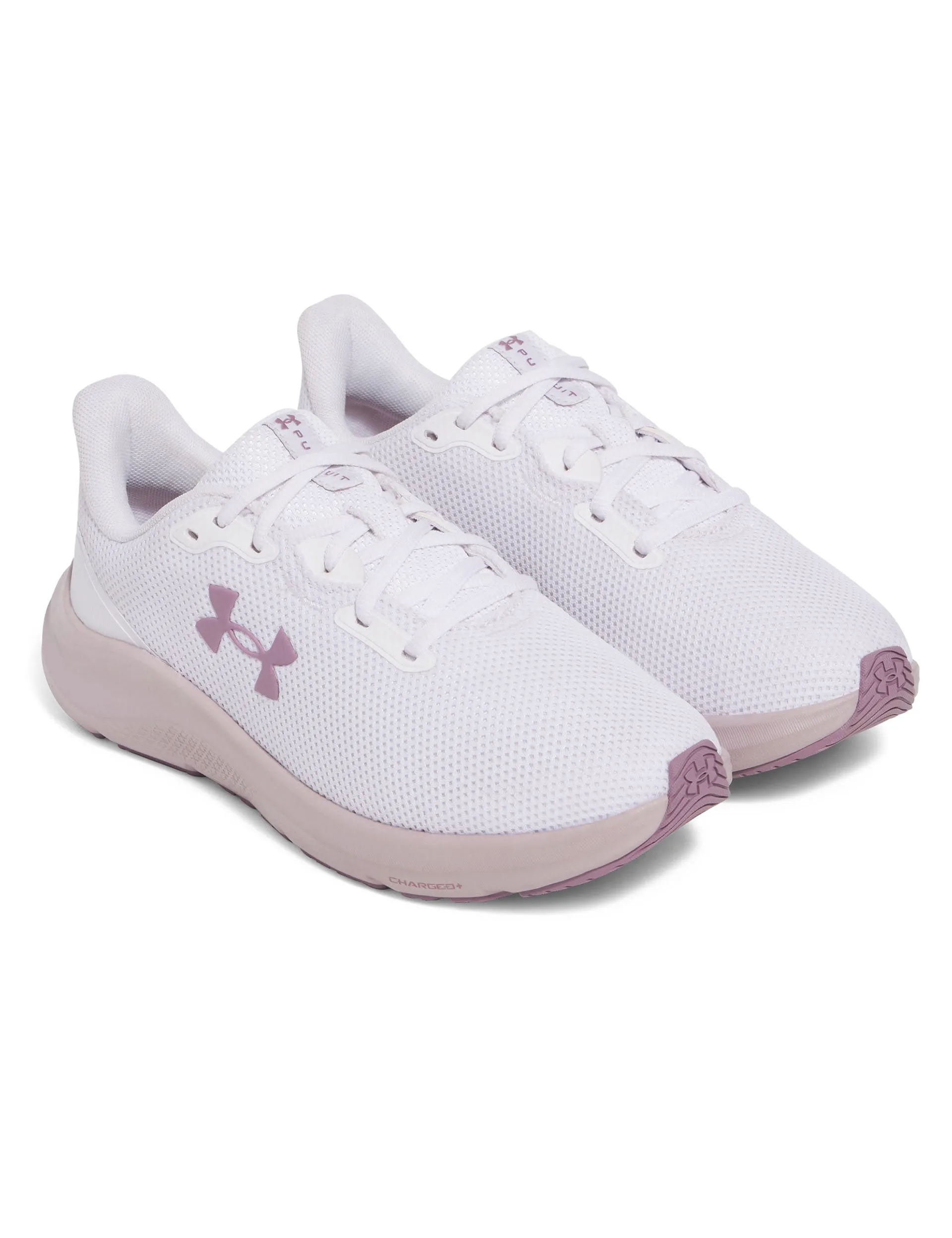for exercise Energy Flex Pursuit 4 Running Shoes - White/Purple Prime