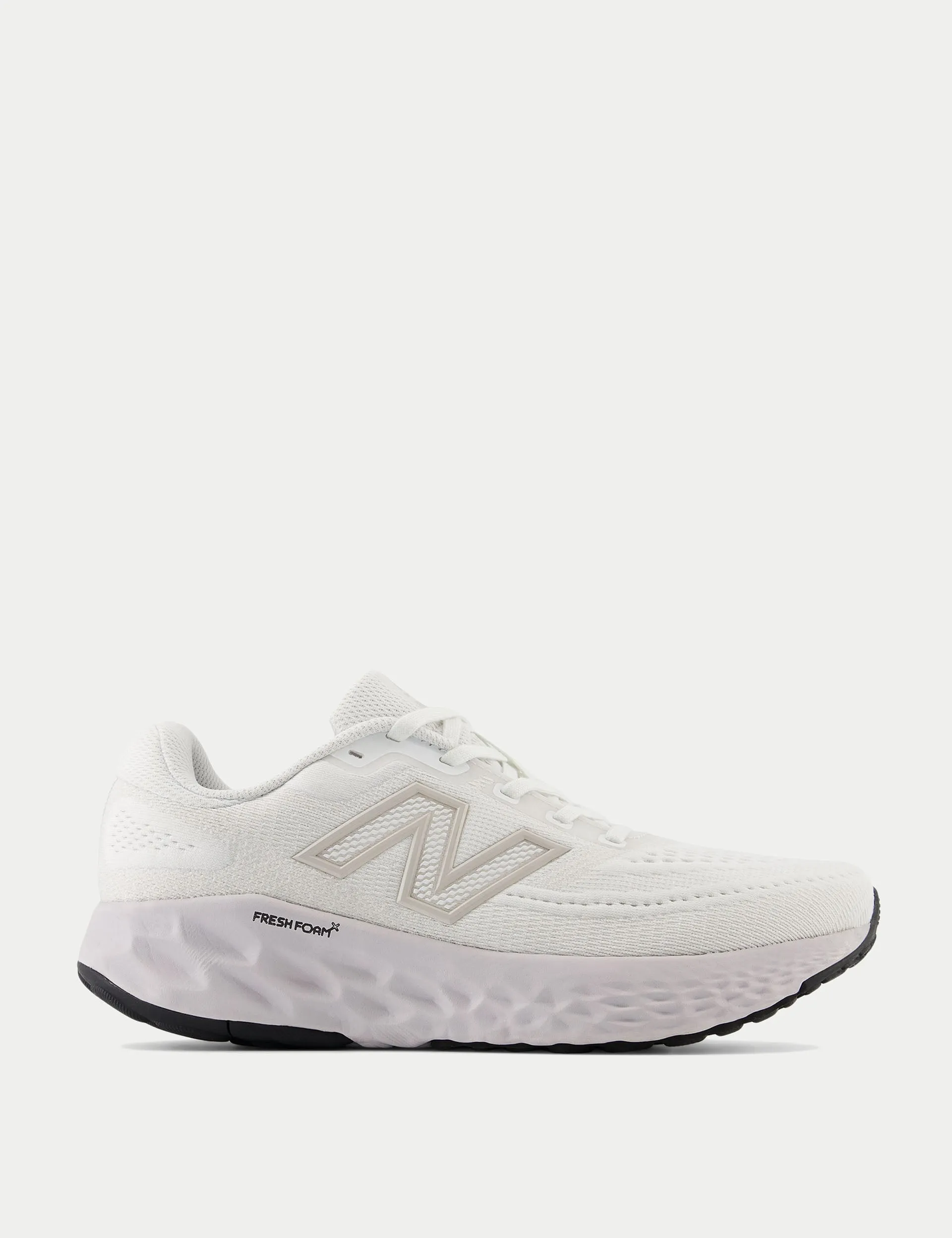 Fresh Foam X EVOZ v4 Shoes - White/Grey Matter/Pearl Grey Synthetic Upper crossover use