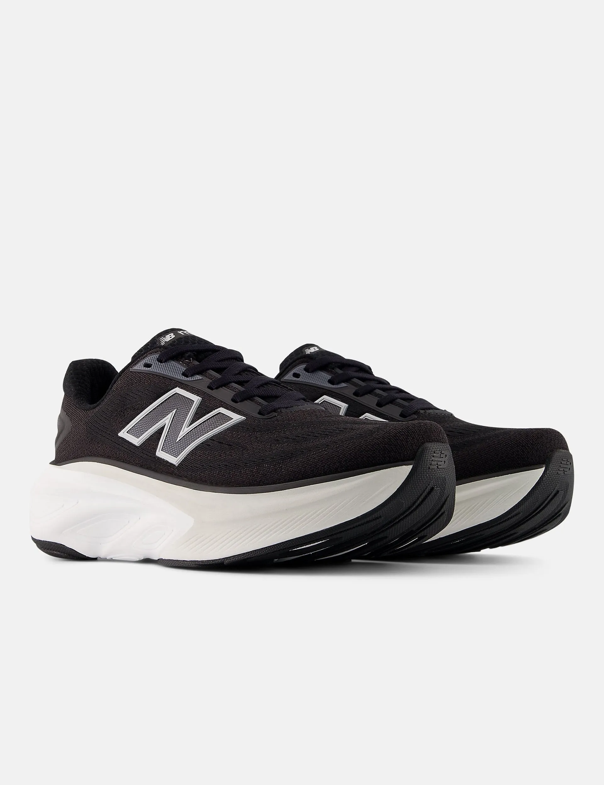 Comfortable foot alignment Breathable Footwear Fresh Foam X More v6 Shoes - Black