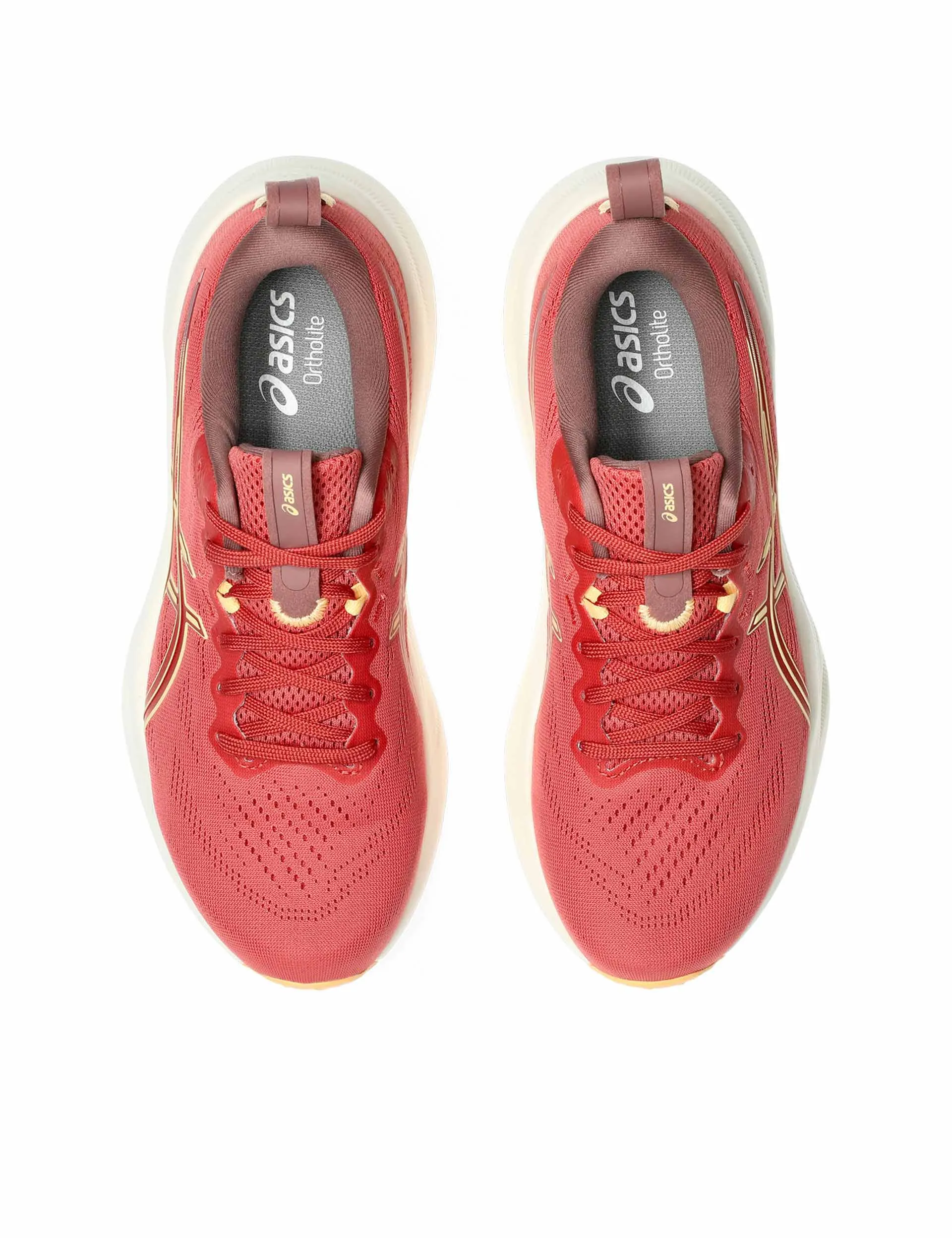 Gel-Pulse 16 - Dark Pink Clay/Orange Glow technological - event running shoes