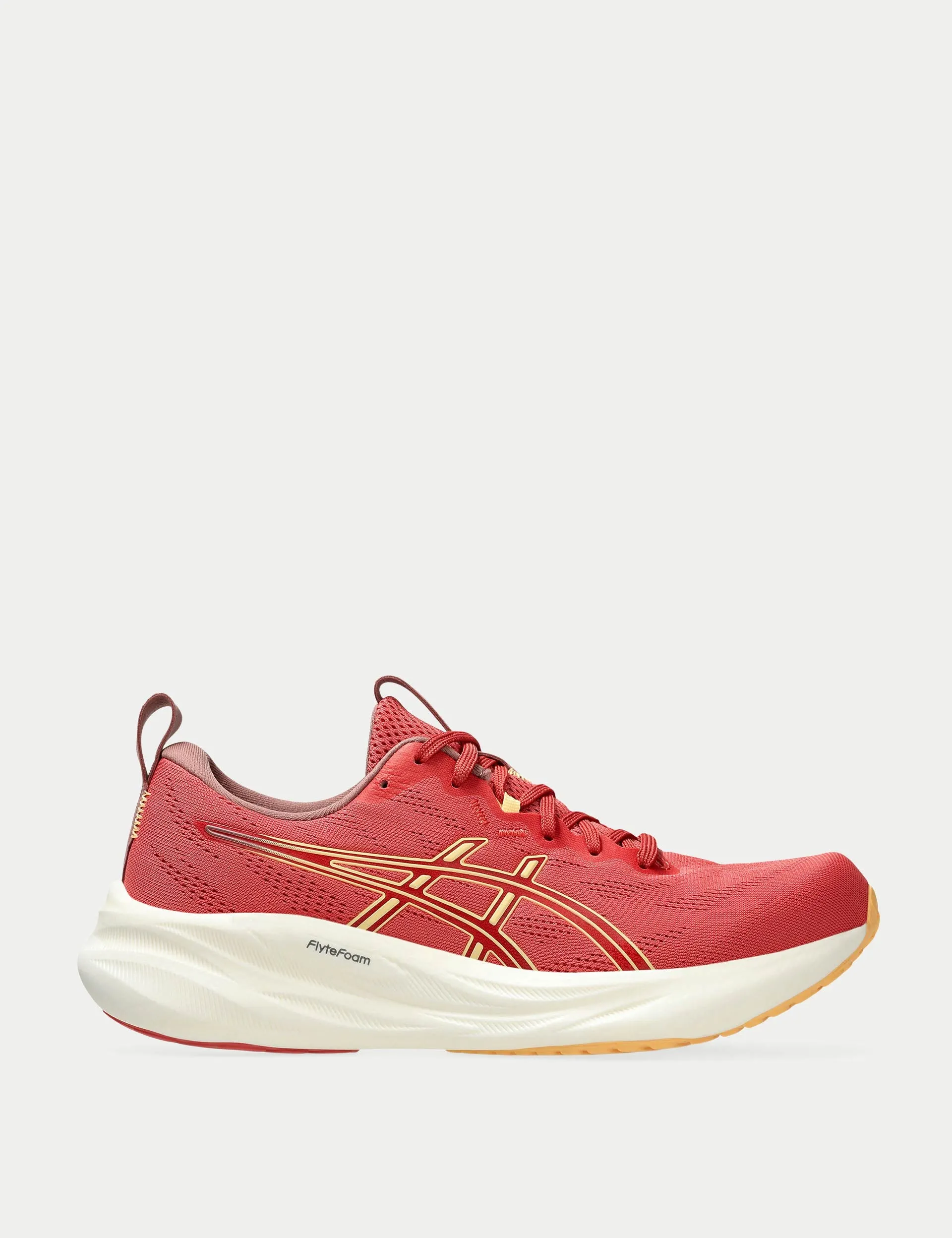 Gel-Pulse 16 - Dark Pink Clay/Orange Glow sprint running shoes