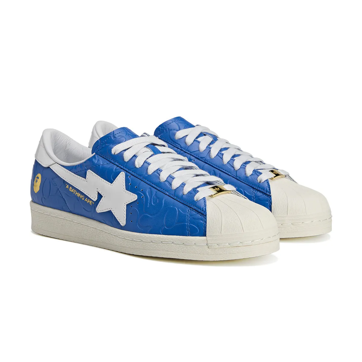   BAPE Superstar Vintage 'Blue' Cushioned Footbed Comfort toe