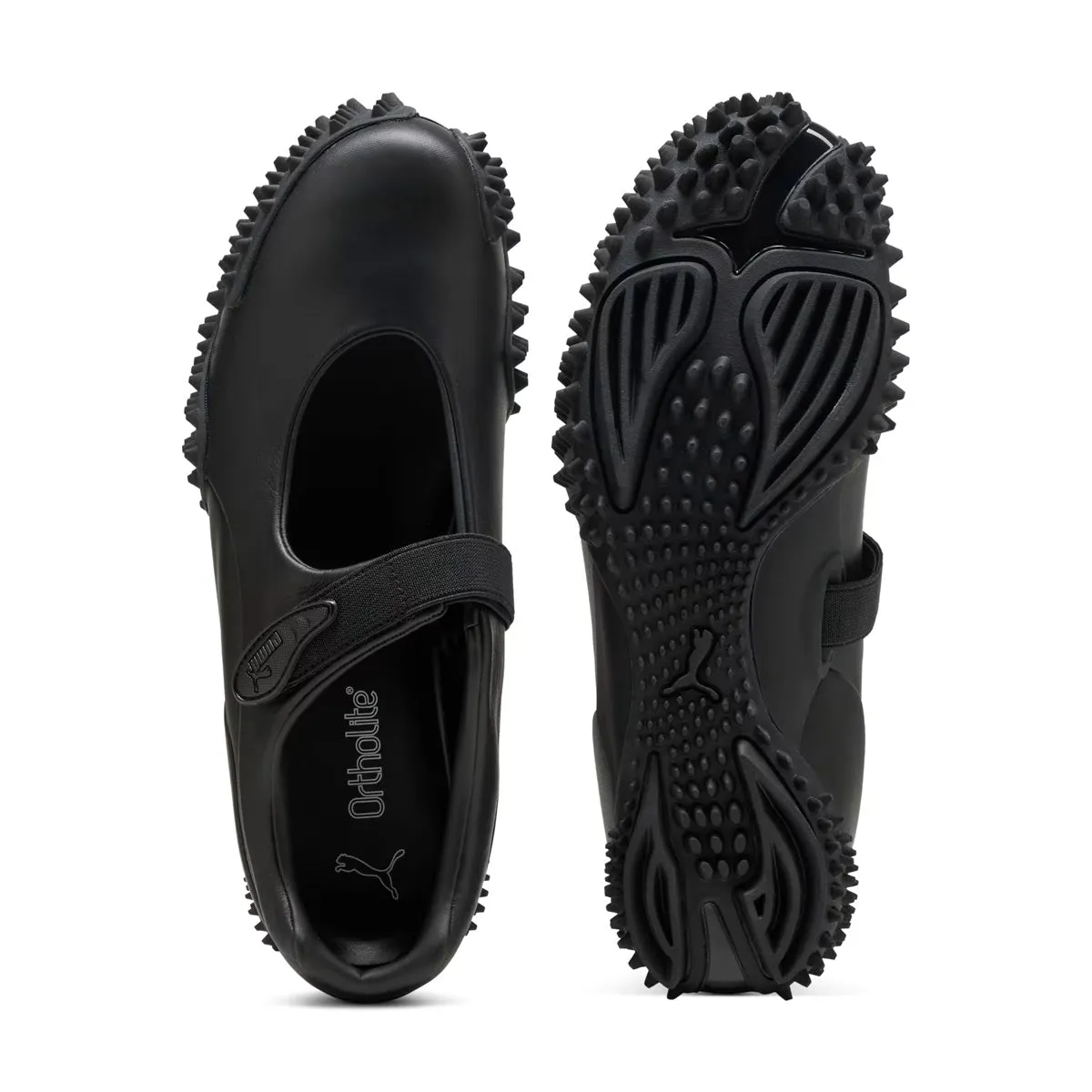 Mostro Fey Leather 'Puma Black' Stride Easy
