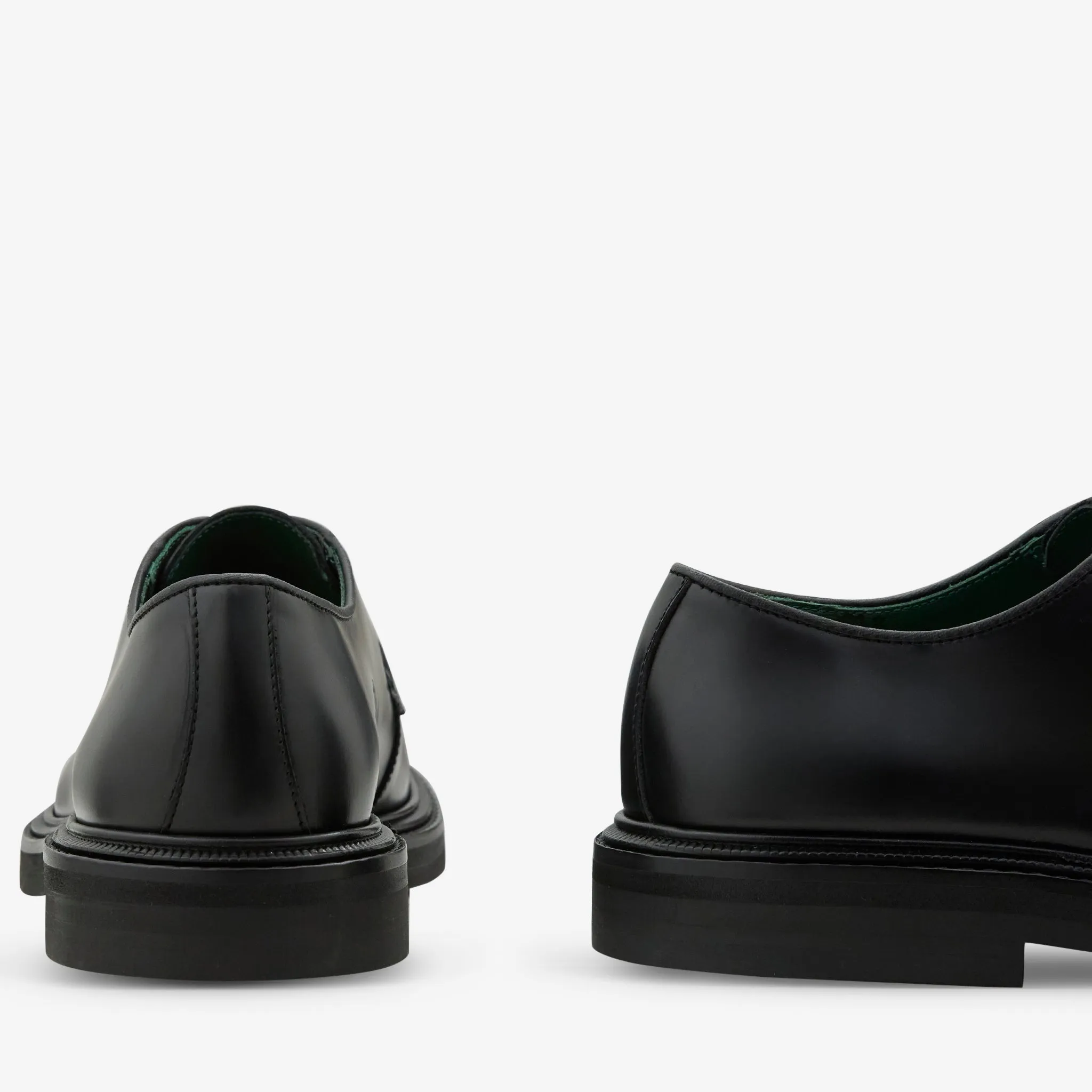 All Day Use Vinnee Blucher Black Polido Leather