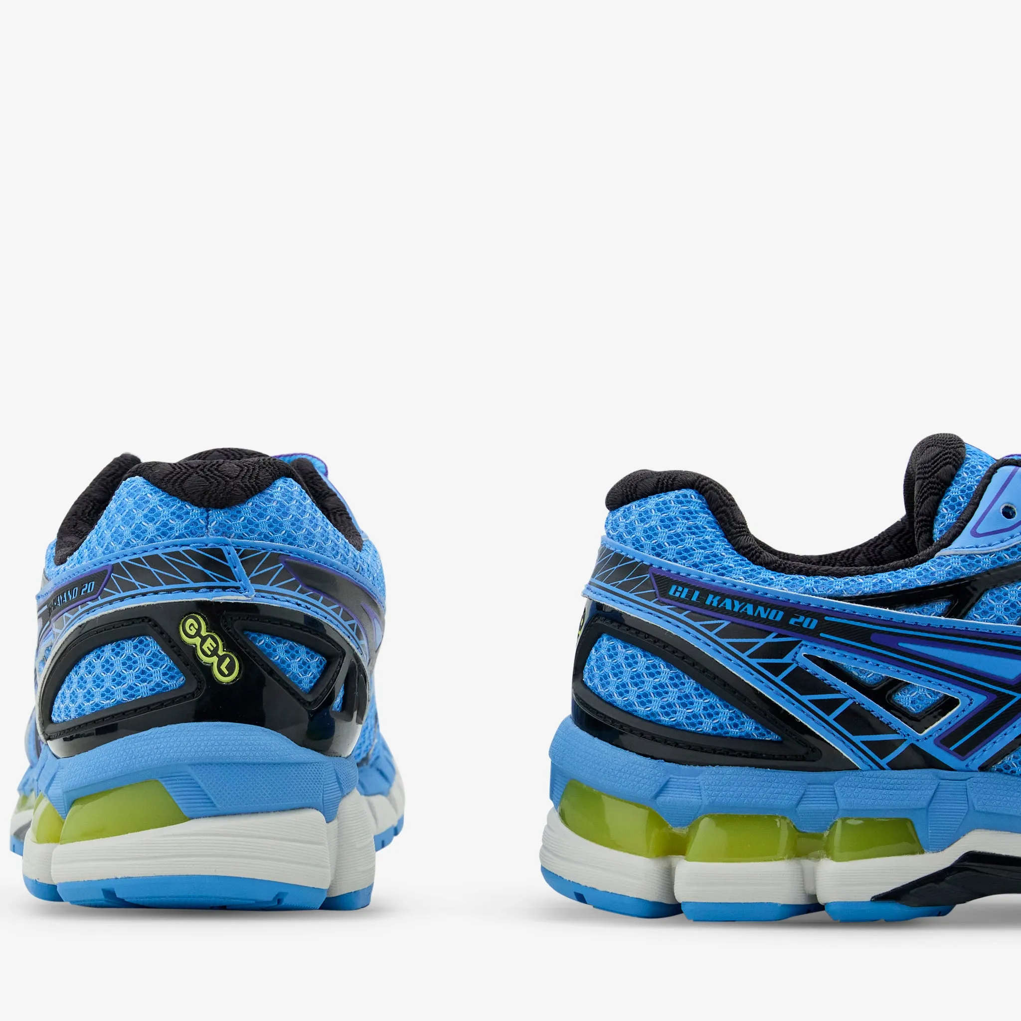Gel-Kayano 20 Blue Neptune | Black Timeless Form City Walking