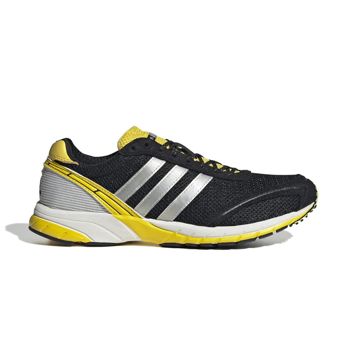 Wmns Adizero Adios OG 'Core Black Silver Yellow' Dad Pick Metal Edge