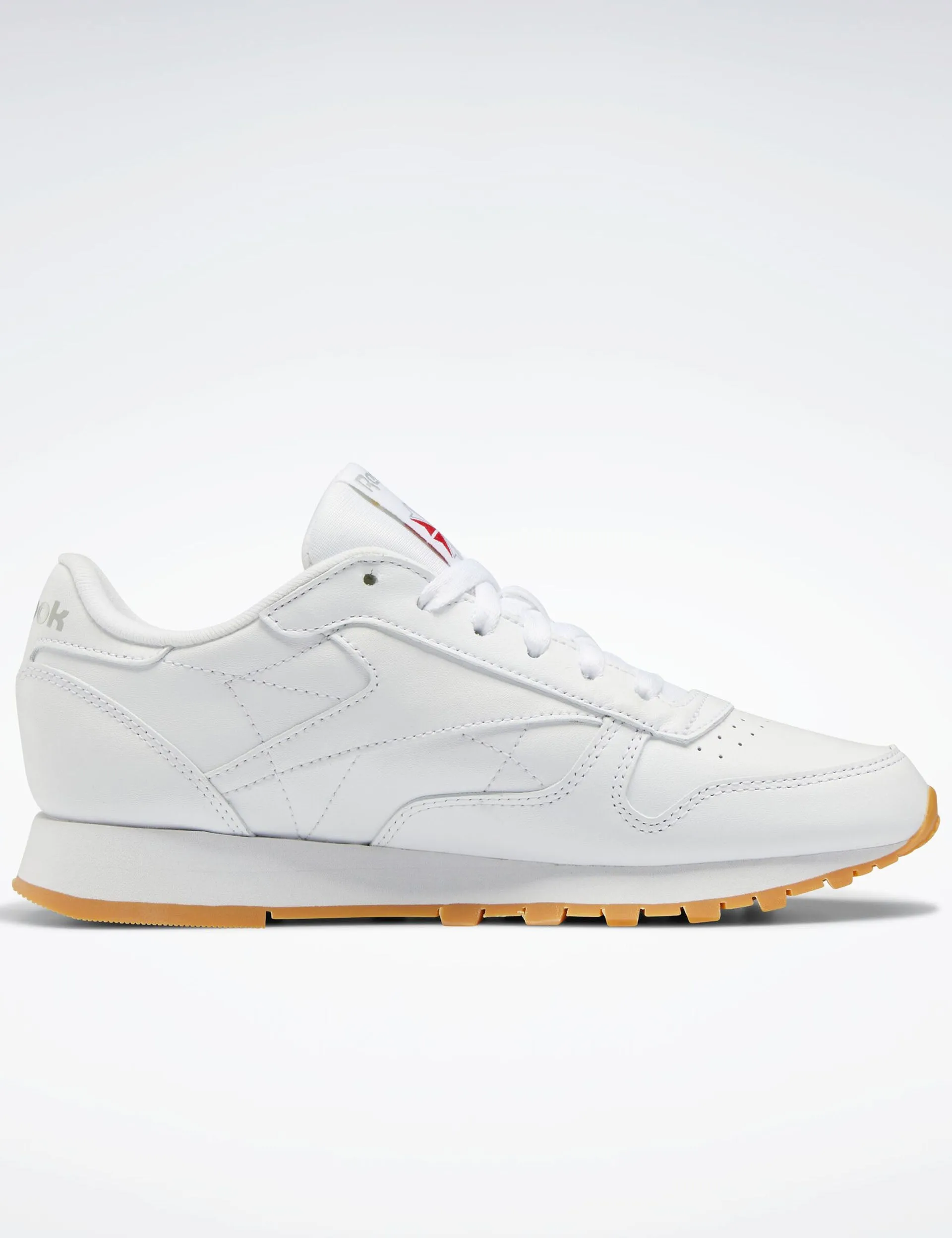 Classic Leather Shoes - Cloud White/Pure Grey 3/Reebok Rubber Gum-03 zip - closure shoes