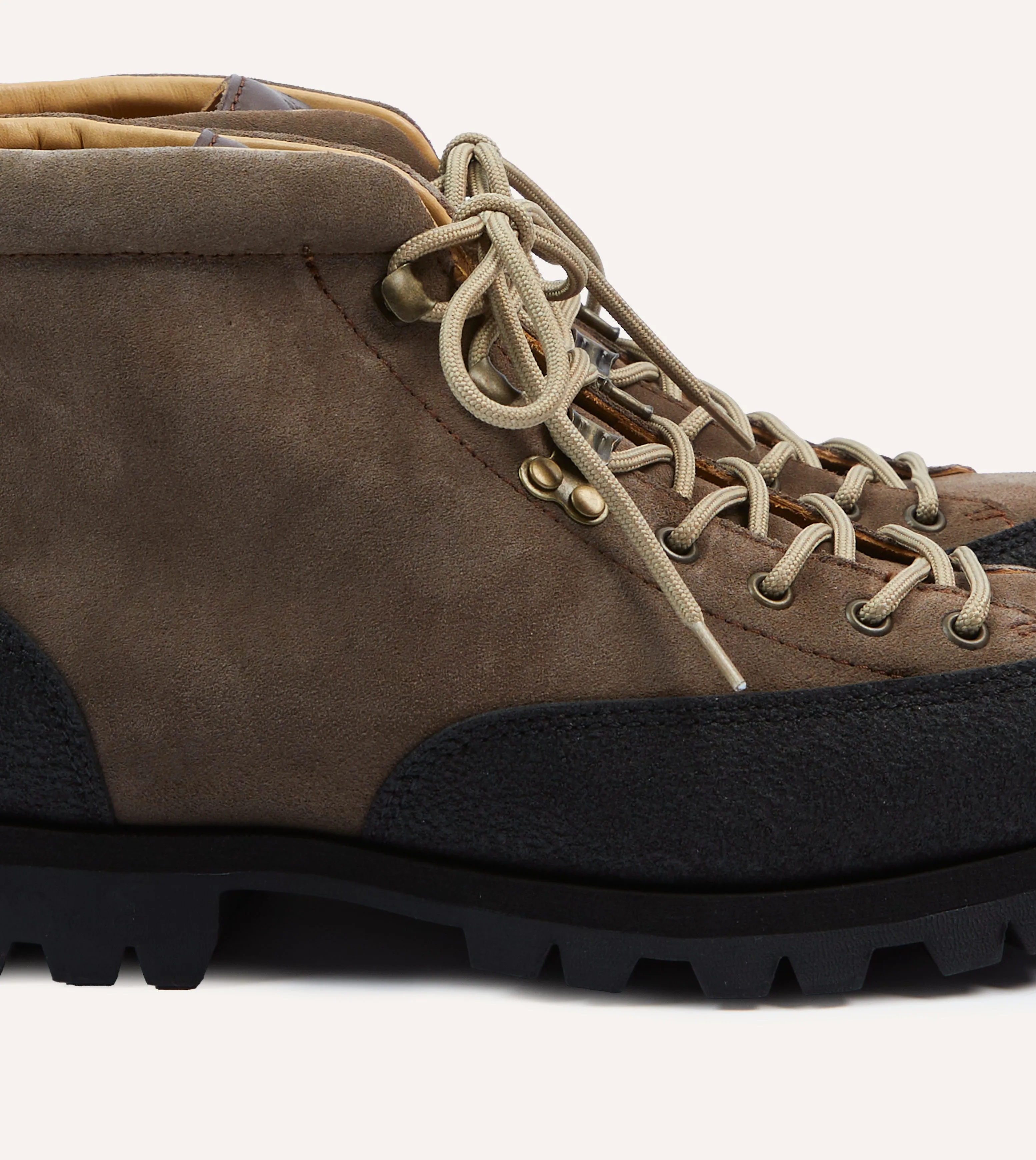 Paraboot Yosemite Brown Suede Hiking Boots breathable user