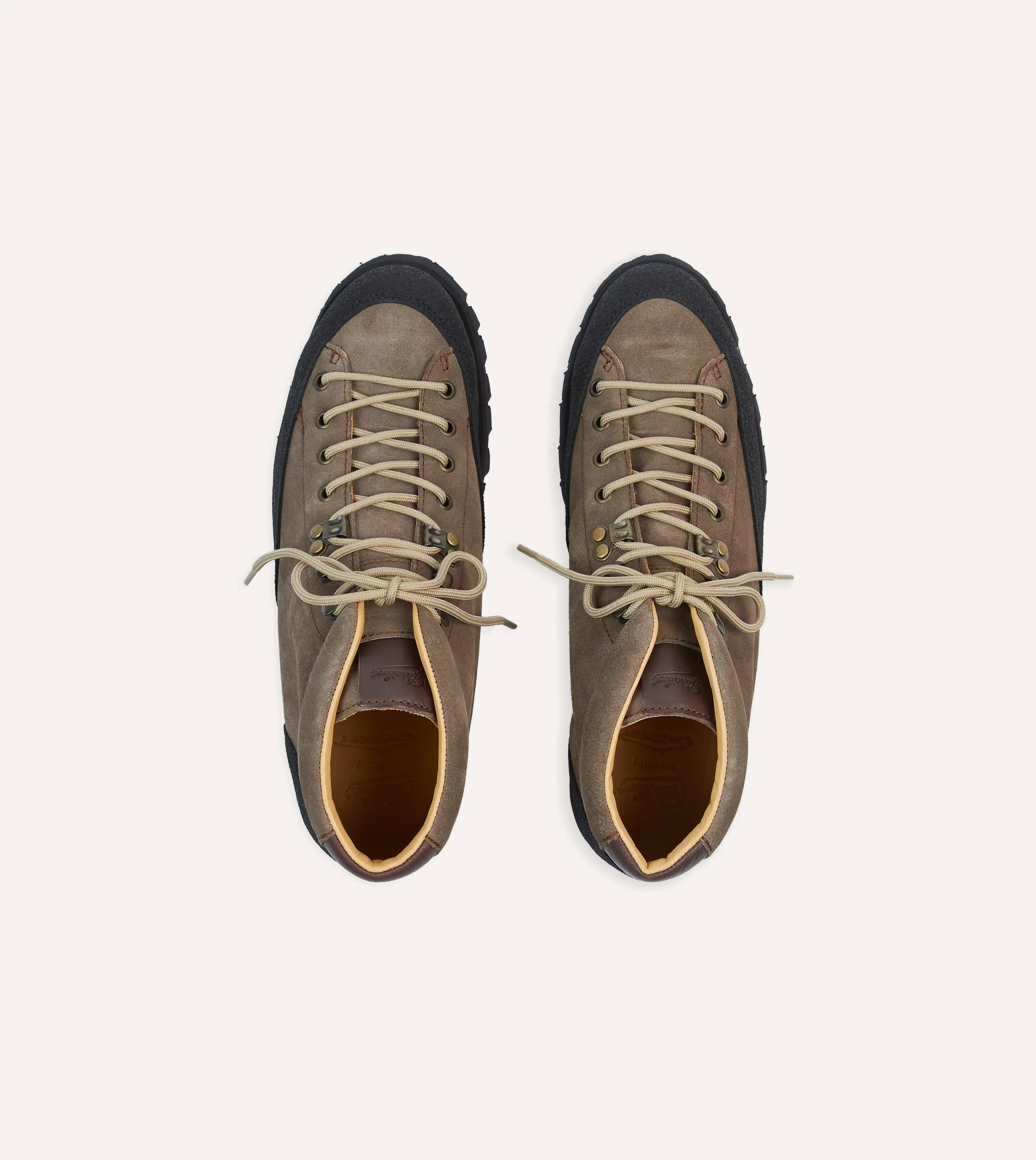 spring styles Wind - resistant Paraboot Yosemite Brown Suede Hiking Boots