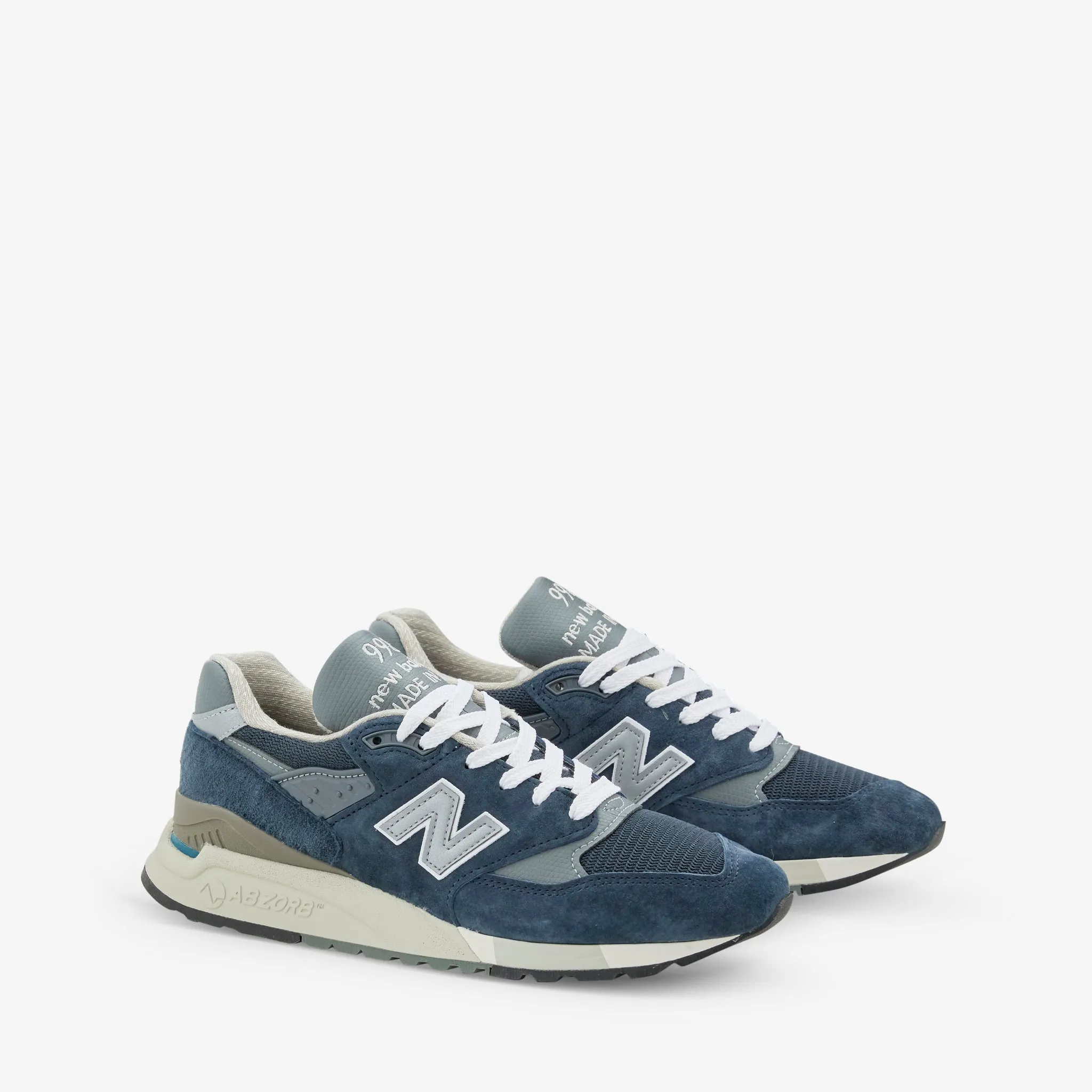 Made in USA 998 Navy Vacation Ready Shock absorption