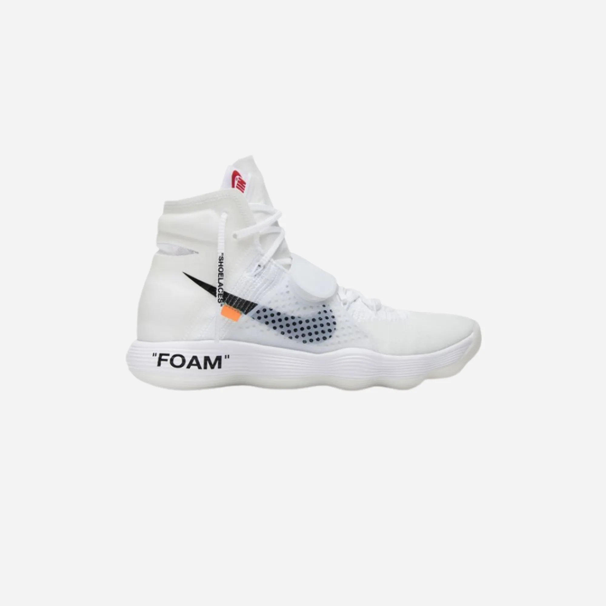 Athletic Fit Torsional Stability Plate REACT HYPERDUNK 2017 FLYKNIT OFF-WHITE