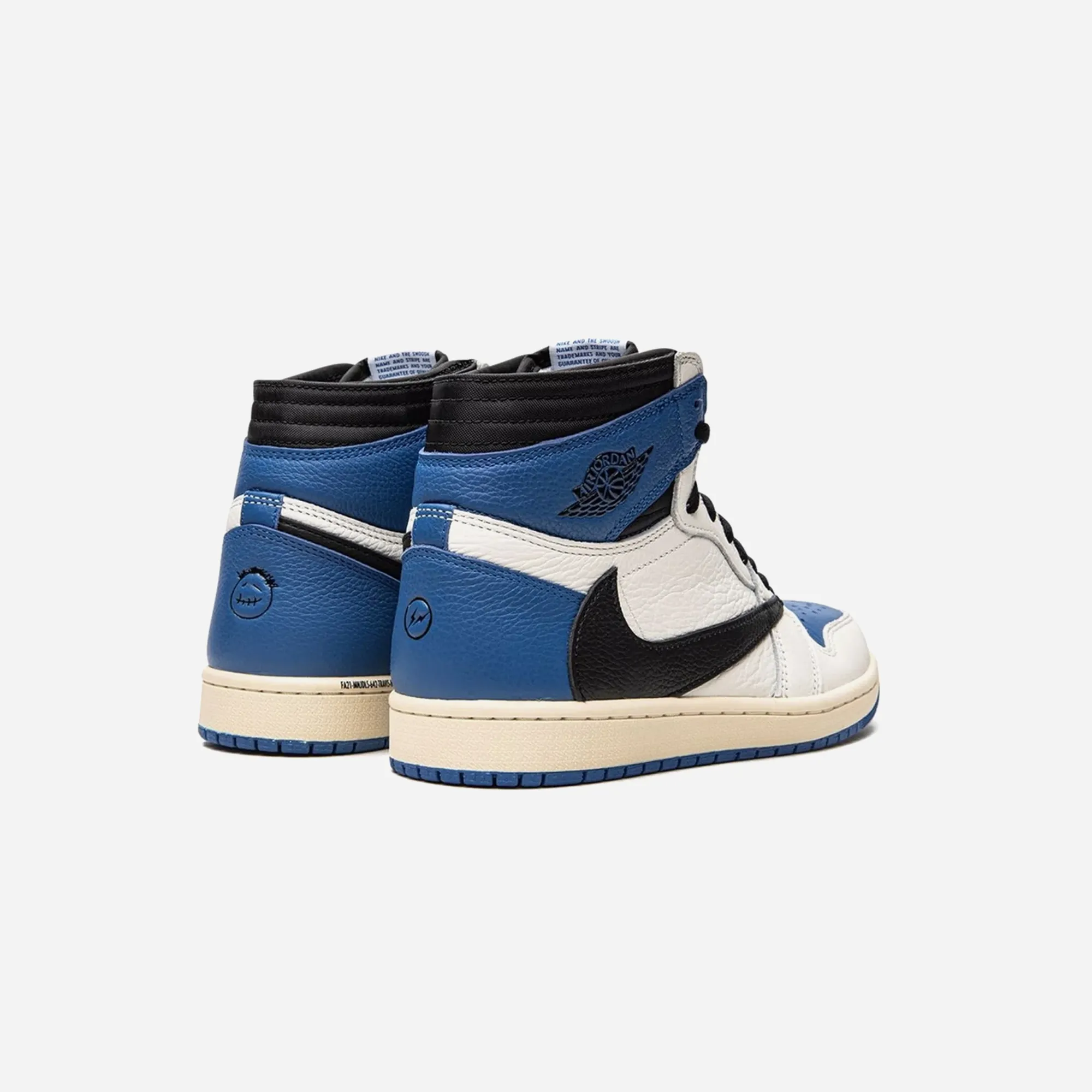 Dynamic Edge Balanced Zone Nike Air Jordan 1 Retro High OG SP Fragment X Travis Scott
