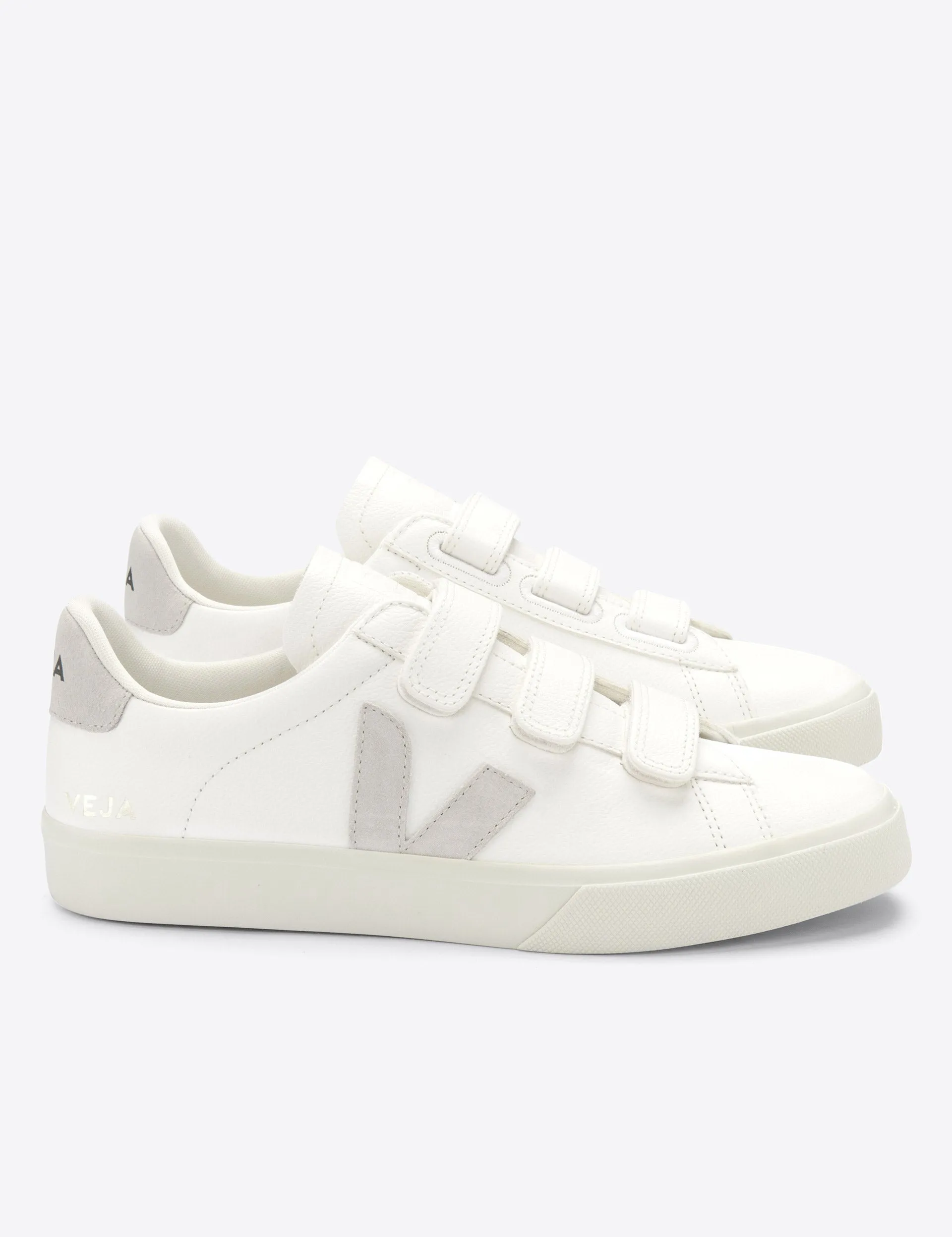 Recife Leather - White Natural All-Purpose Wear Microfiber Lining Tech