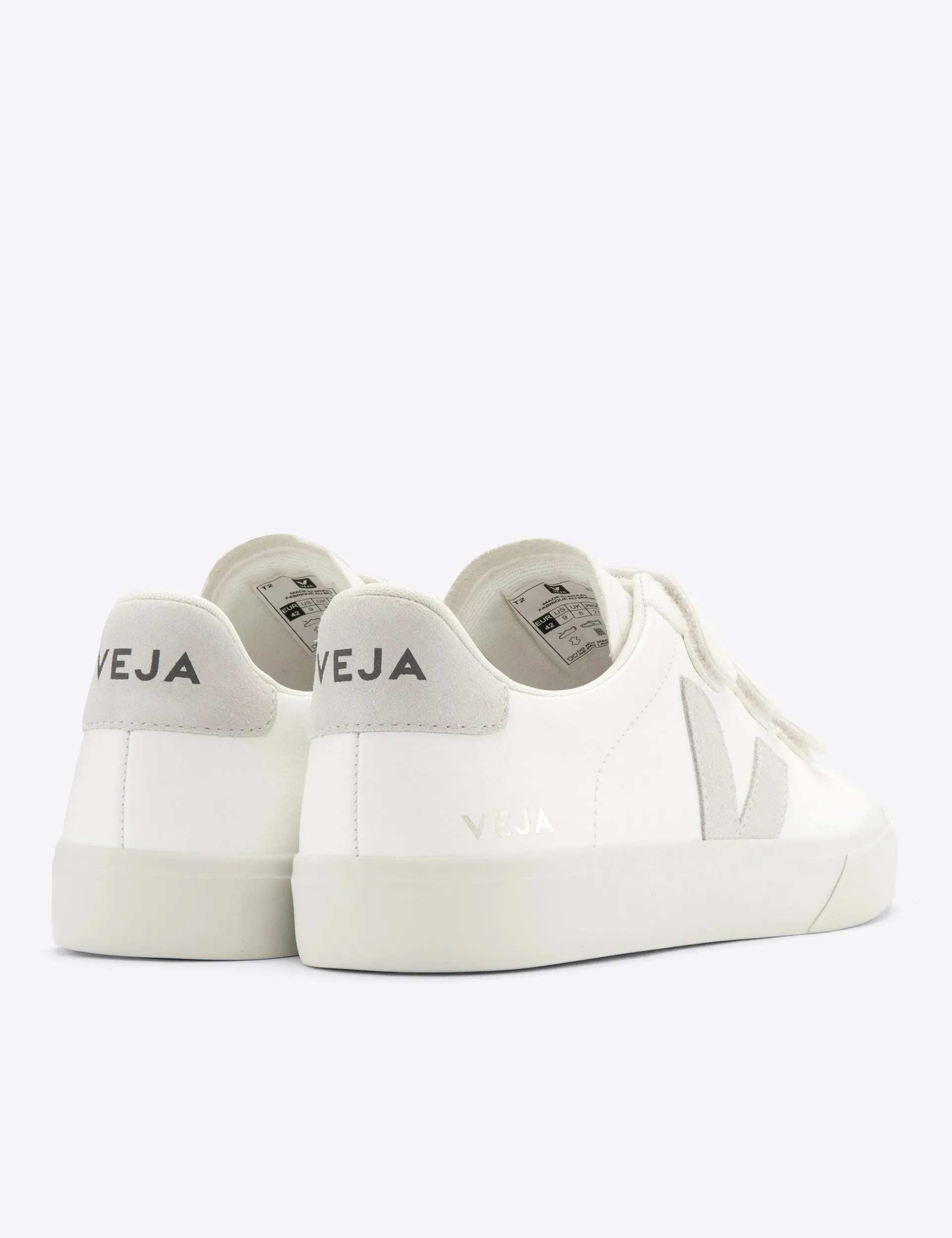 Sneakers Heel Lockdown System Recife Leather - White Natural