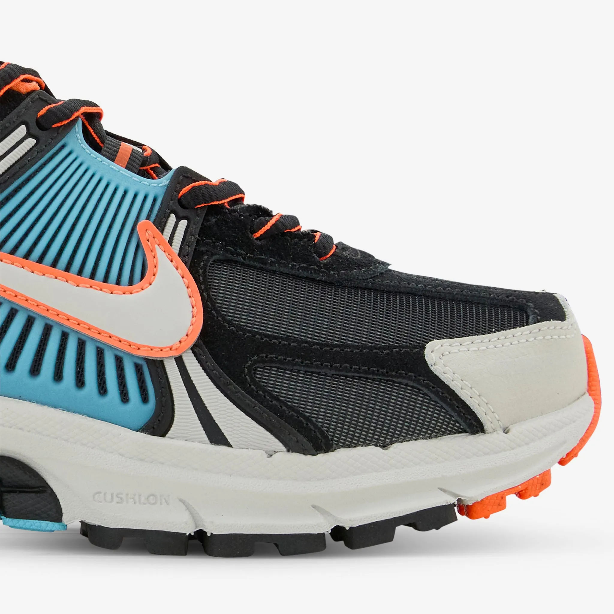 Women's Zoom Vomero 5 Premium Black | Light Bone | Blue Gaze | Total Orange Explore Move