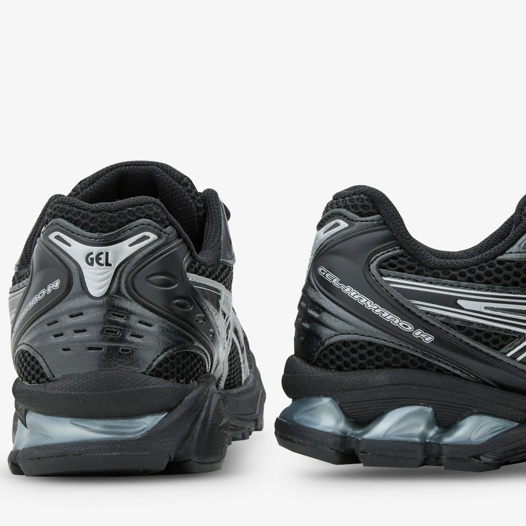 shape fit Gel-Kayano 14 Black | Pure Silver