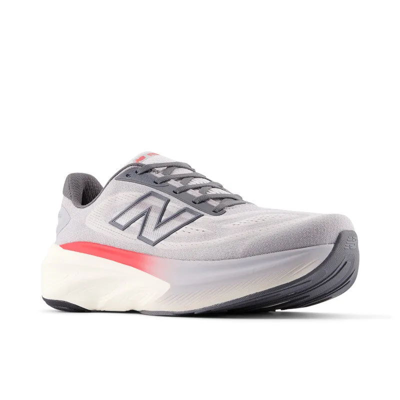 toe box support Fresh Foam X More v6 - Grey Matter with True Red and Castlerock - Men's