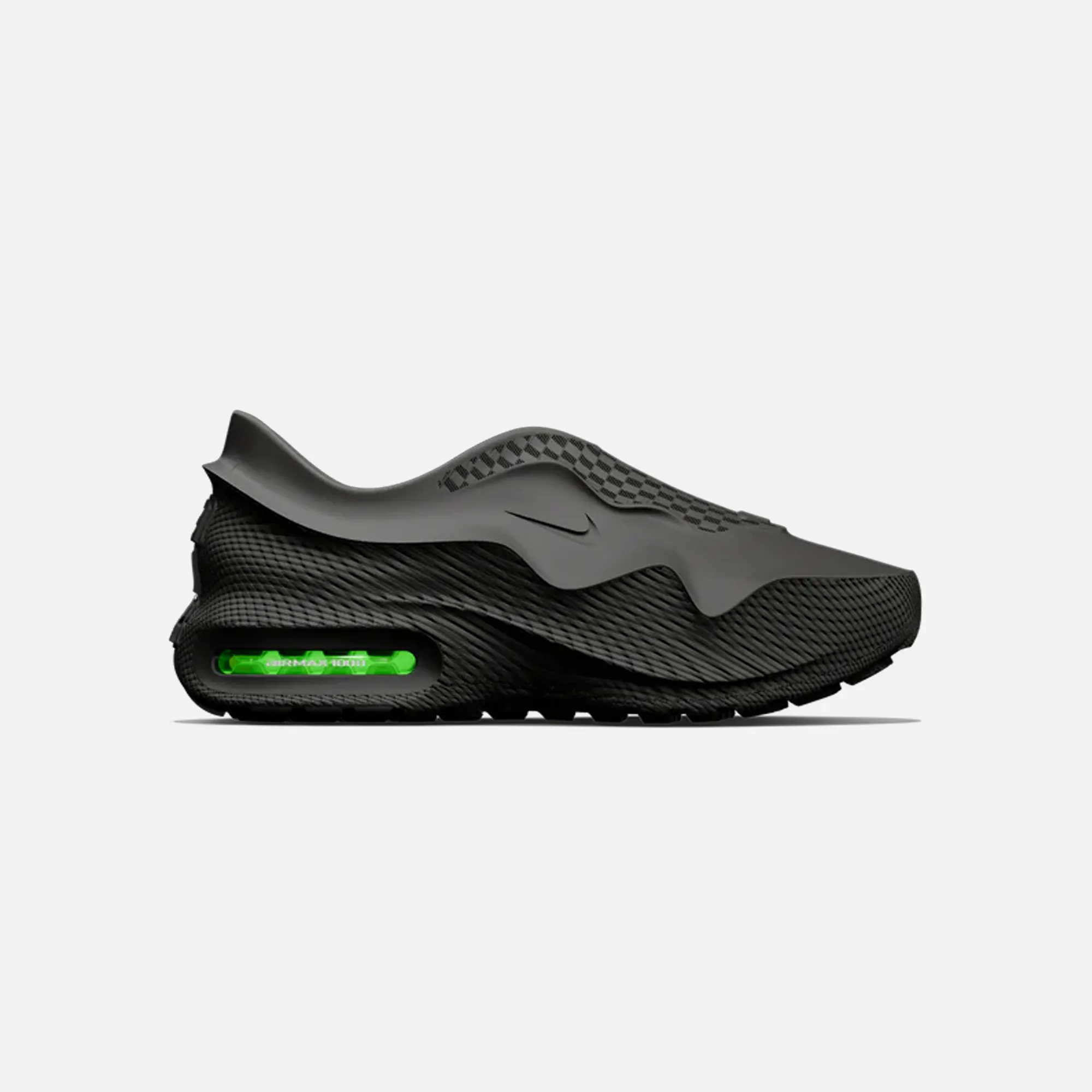Cushioned Midsole Geometry Nike Air Max 1000 Black