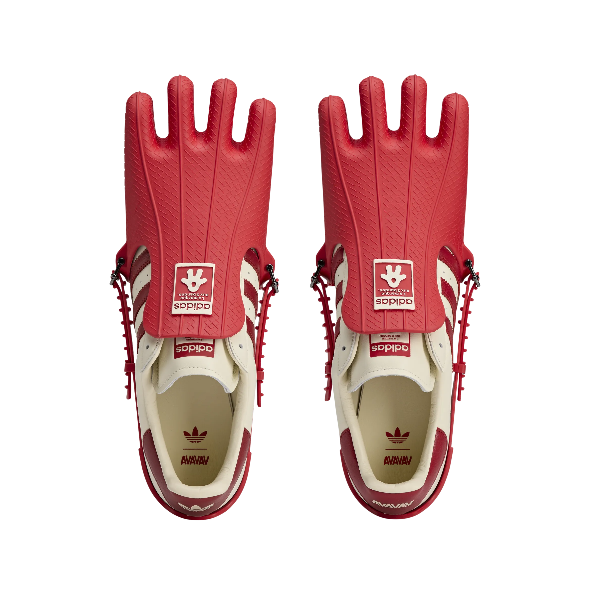   Avavav Superfinger Superstar 'Better Scarlet Cream' Pond Walk Trail Ease