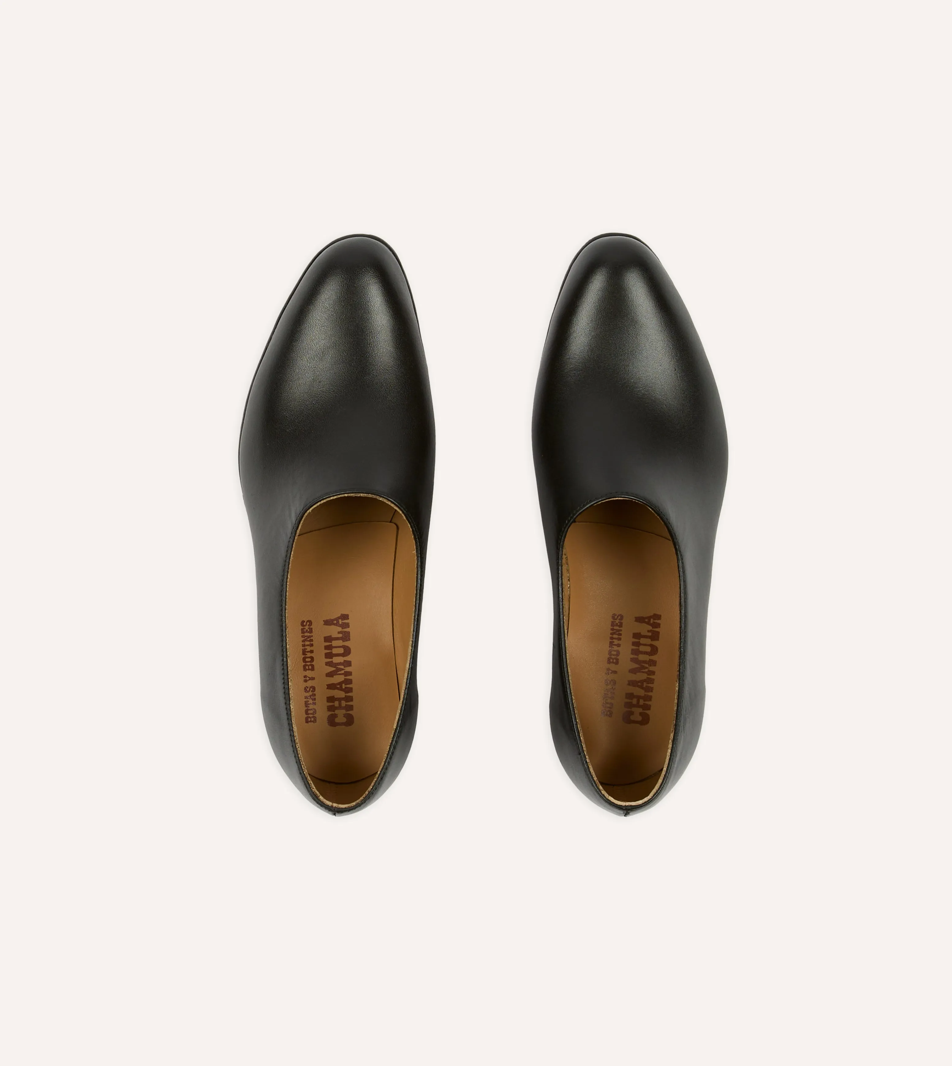 Chamula Black Leather Saarinen Shoe accessory