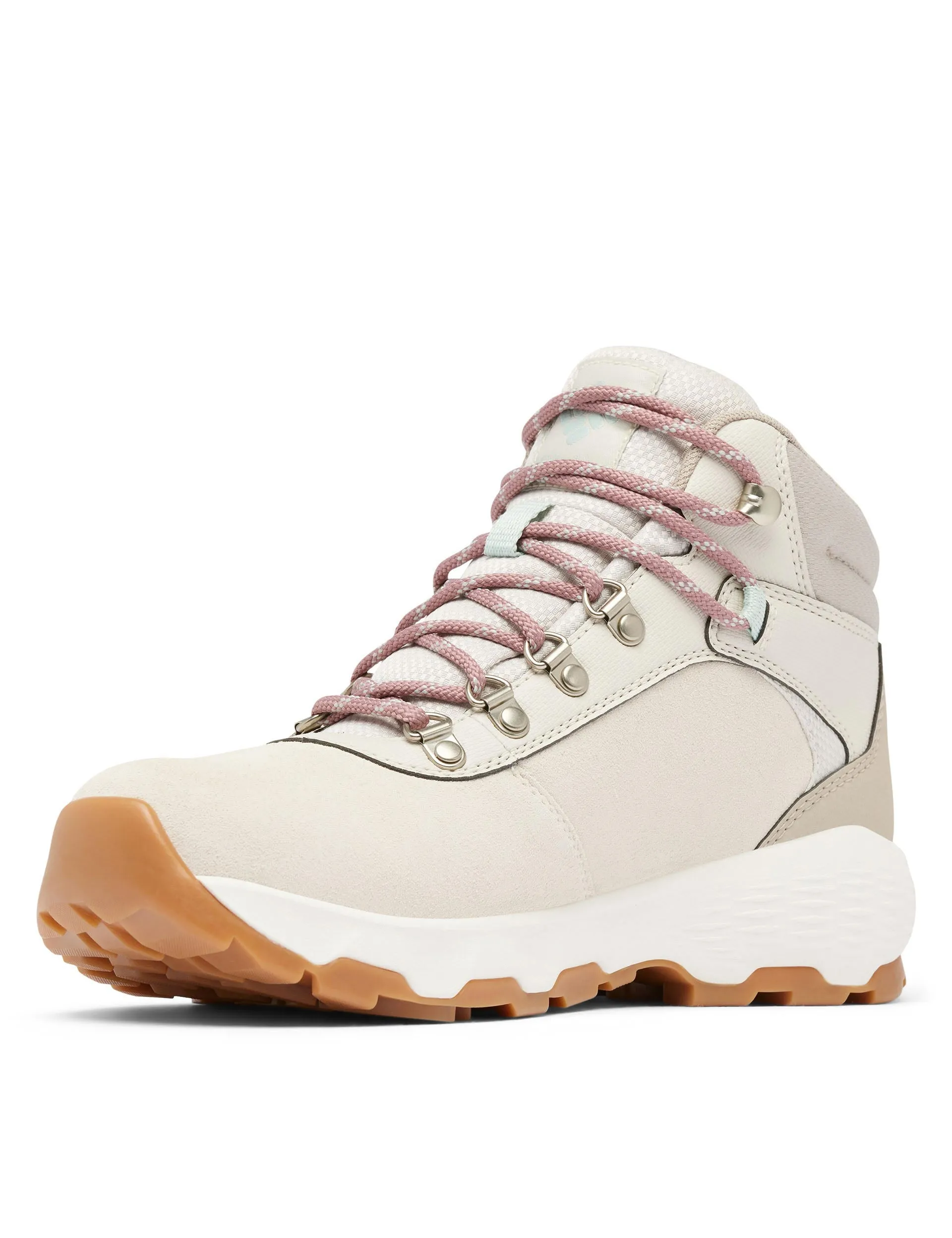 Newton Wander Waterproof Walking Boot - Cloud Grey/Cool Green Double Stitched Seams Adaptable Fit