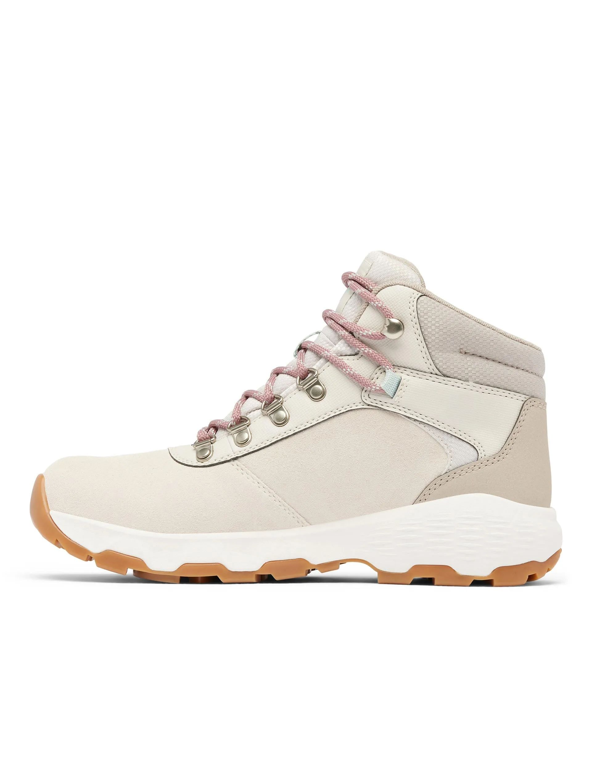 Newton Wander Waterproof Walking Boot - Cloud Grey/Cool Green solo runs running with a smooth outsole
