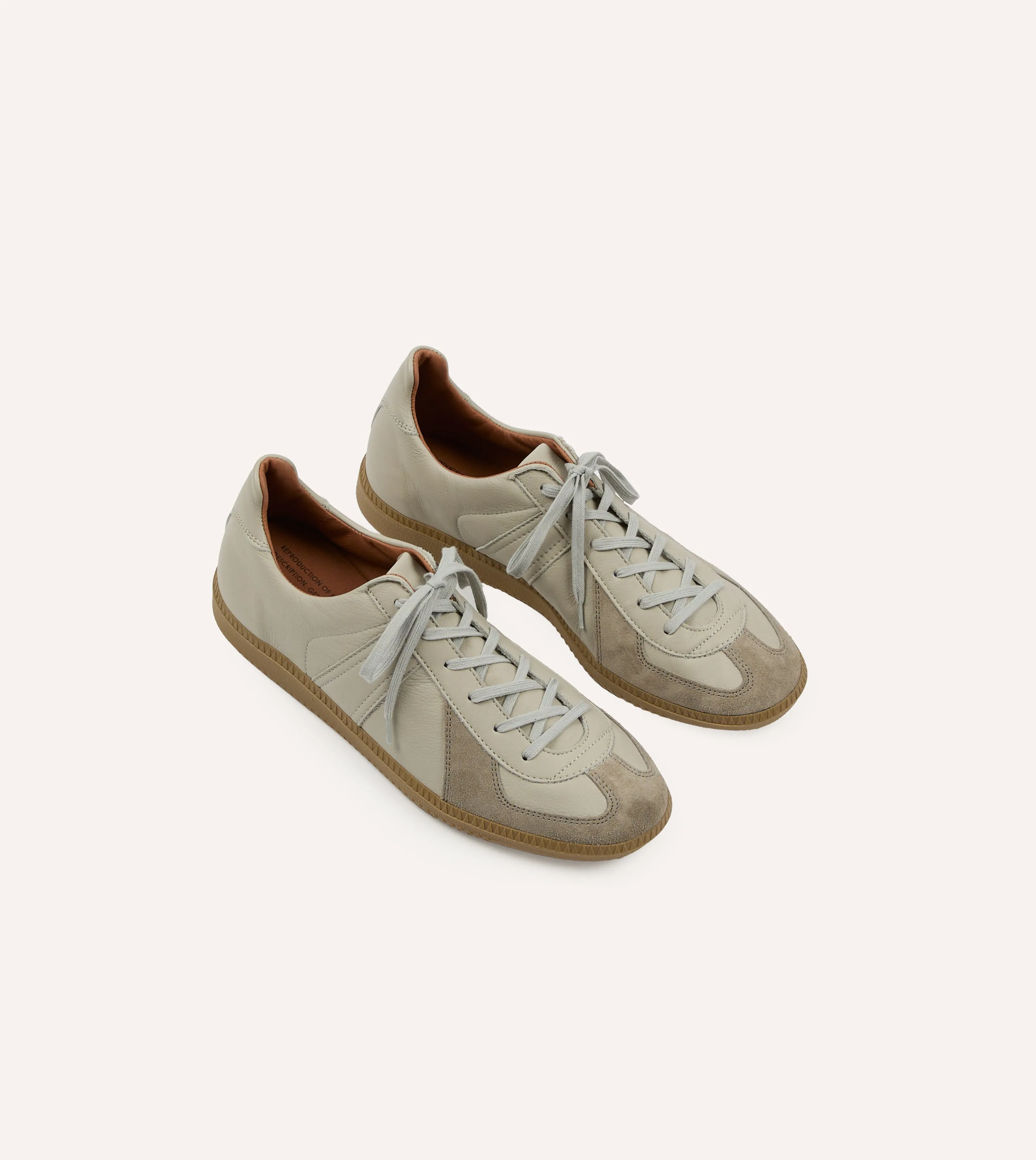 Reproduction of Found Grey Germany Military Trainer bootie Breathable touch
