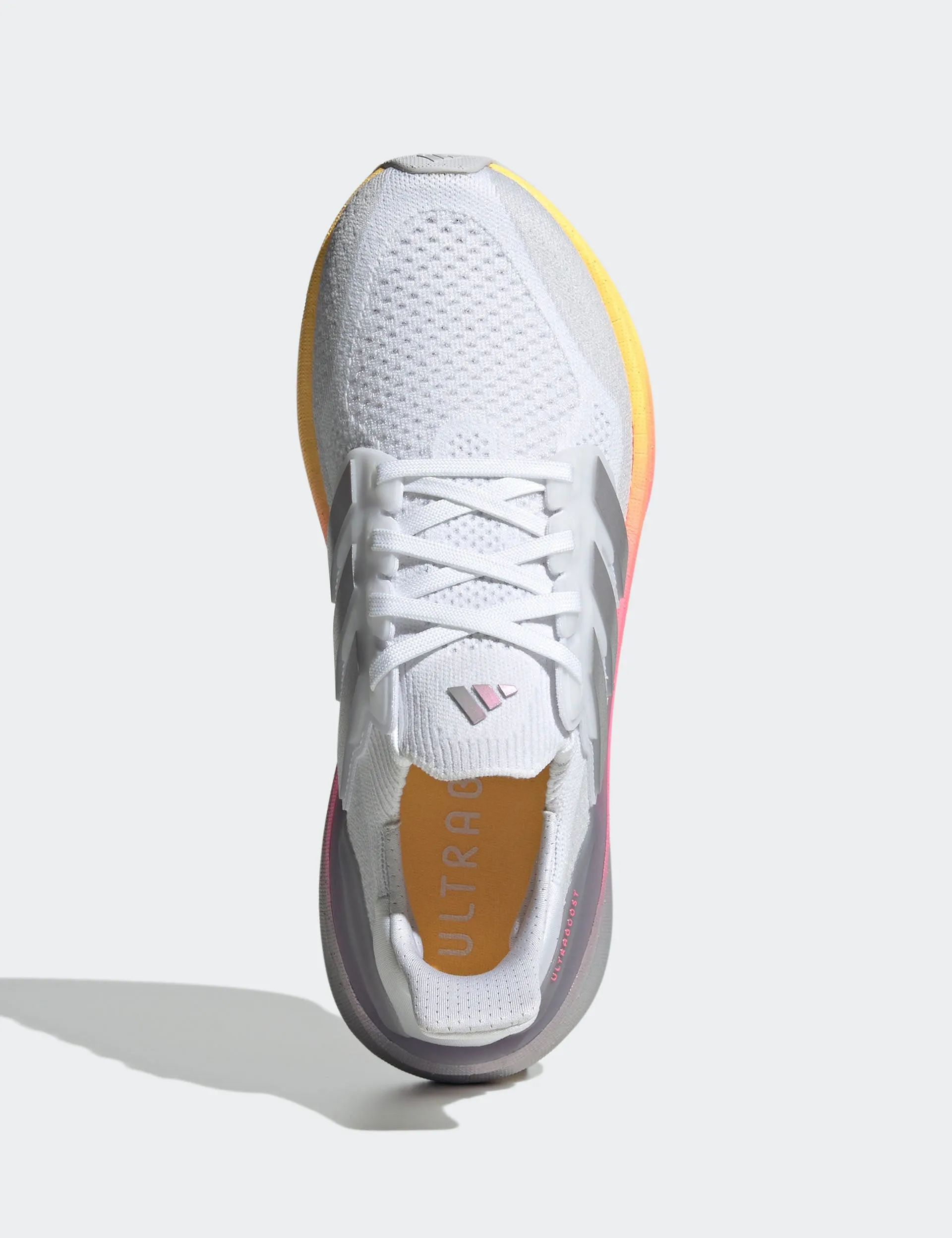 Ultraboost 5 Shoes - Cloud White/Glory Grey/Lucid Pink Shock Absorbing Foam Functional Gear