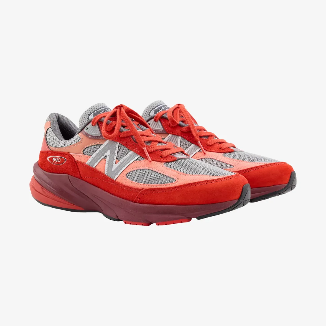 Shock Guard men new balance 990v6 (molten lava)