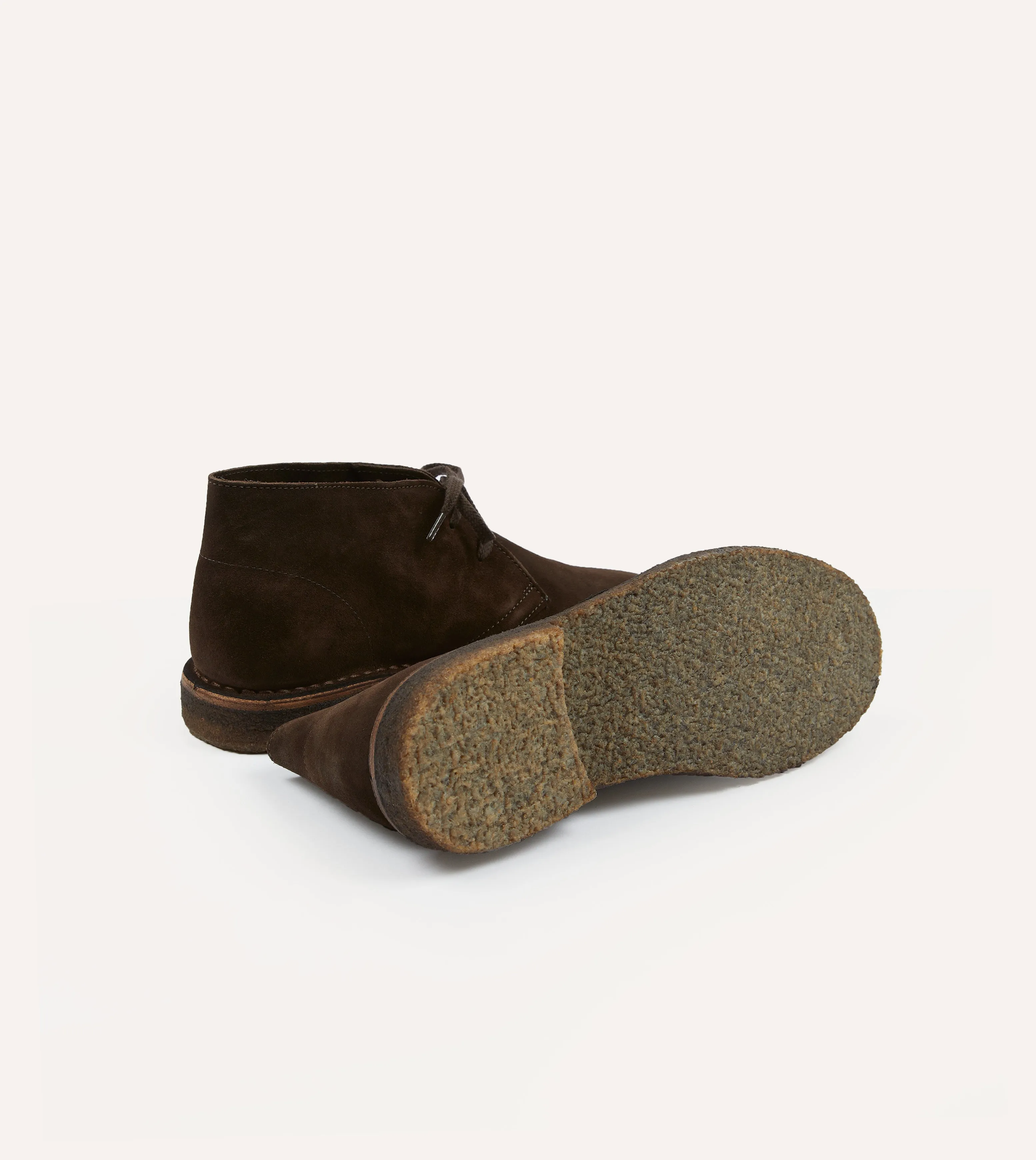 Chic Comfort All-Day Flexibility Clifford Desert Boot Dark Brown Suede