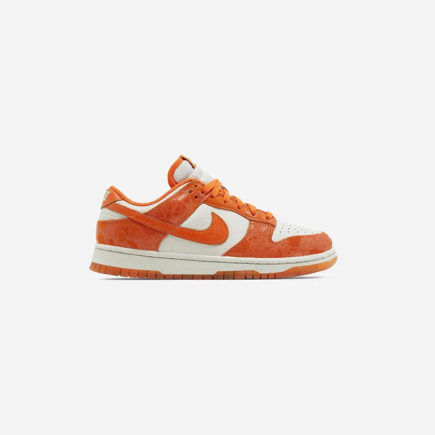 Nike Dunk Low Cracked Orange Durable Overlay