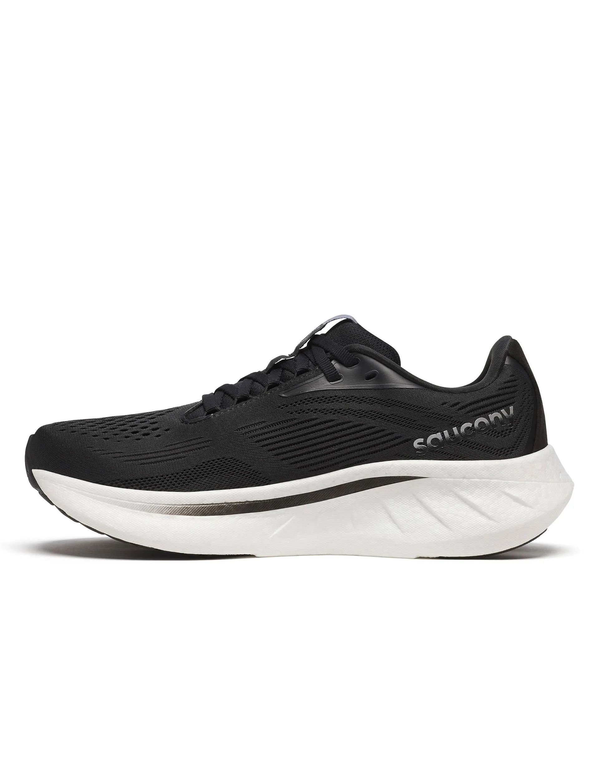 Ride 18 - Black/White color - white trendy - style shoes