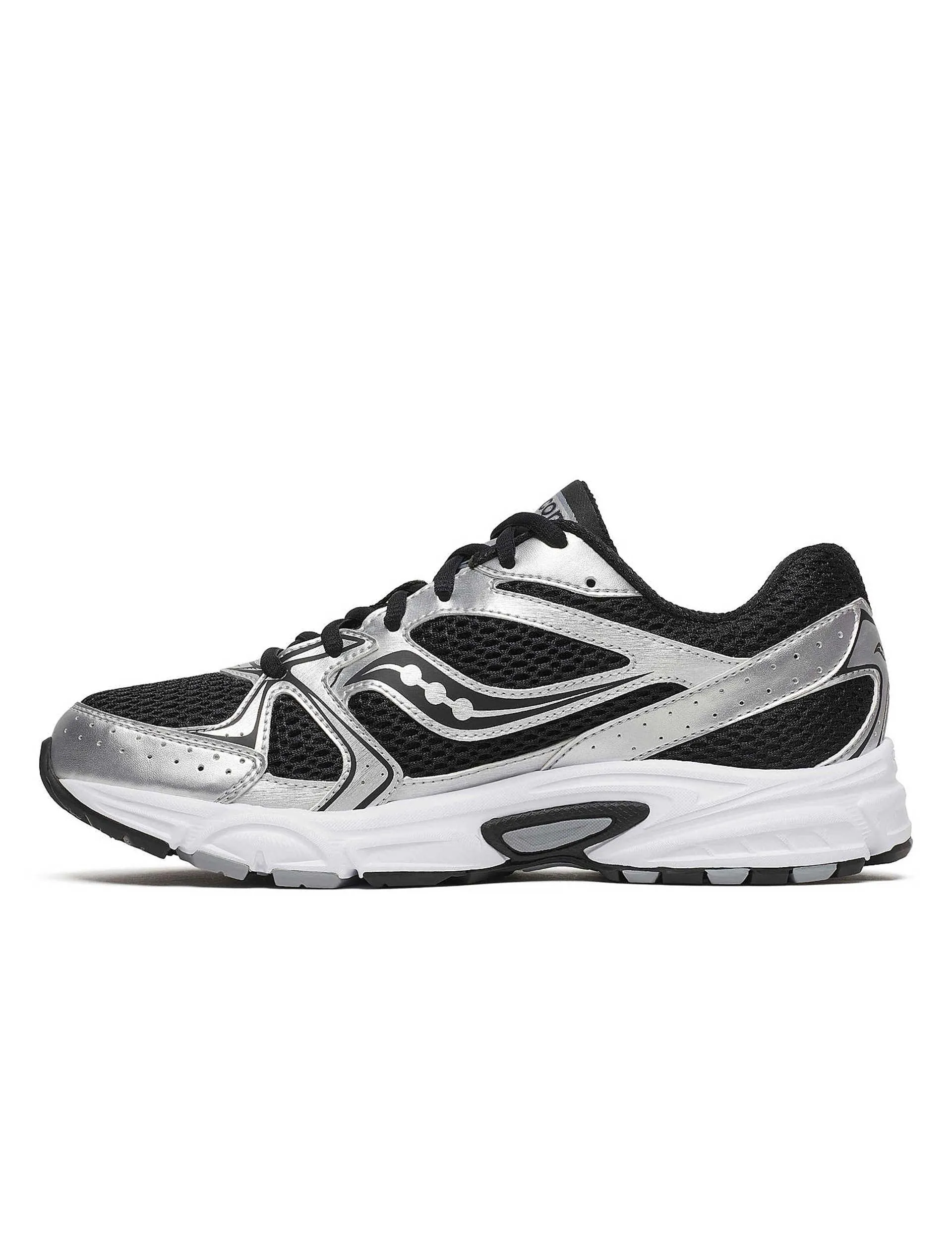 Ride Millennium - Black/Silver slip - on running shoes
