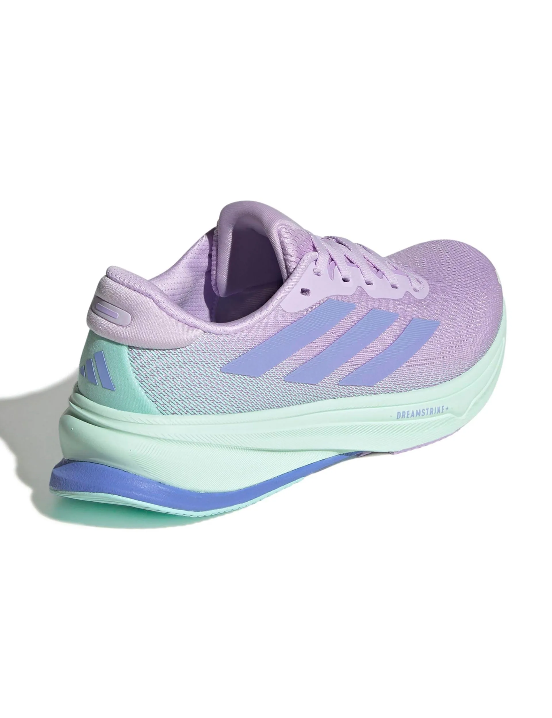 Supernova Rise 2 Running Shoes - Ice Lavender/Blue Spark/Powder Plum track runner shoes fat burning