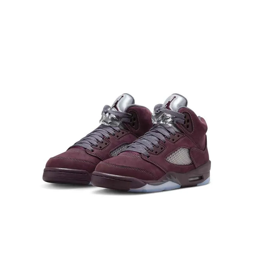 Kid's Air Jordan 5 Retro SE 'Burgundy' Step Light