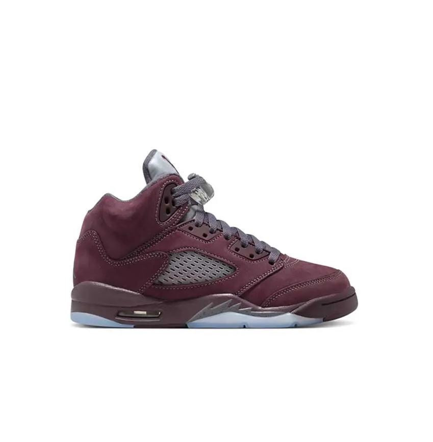 Kid's Air Jordan 5 Retro SE 'Burgundy' Mesh Cool