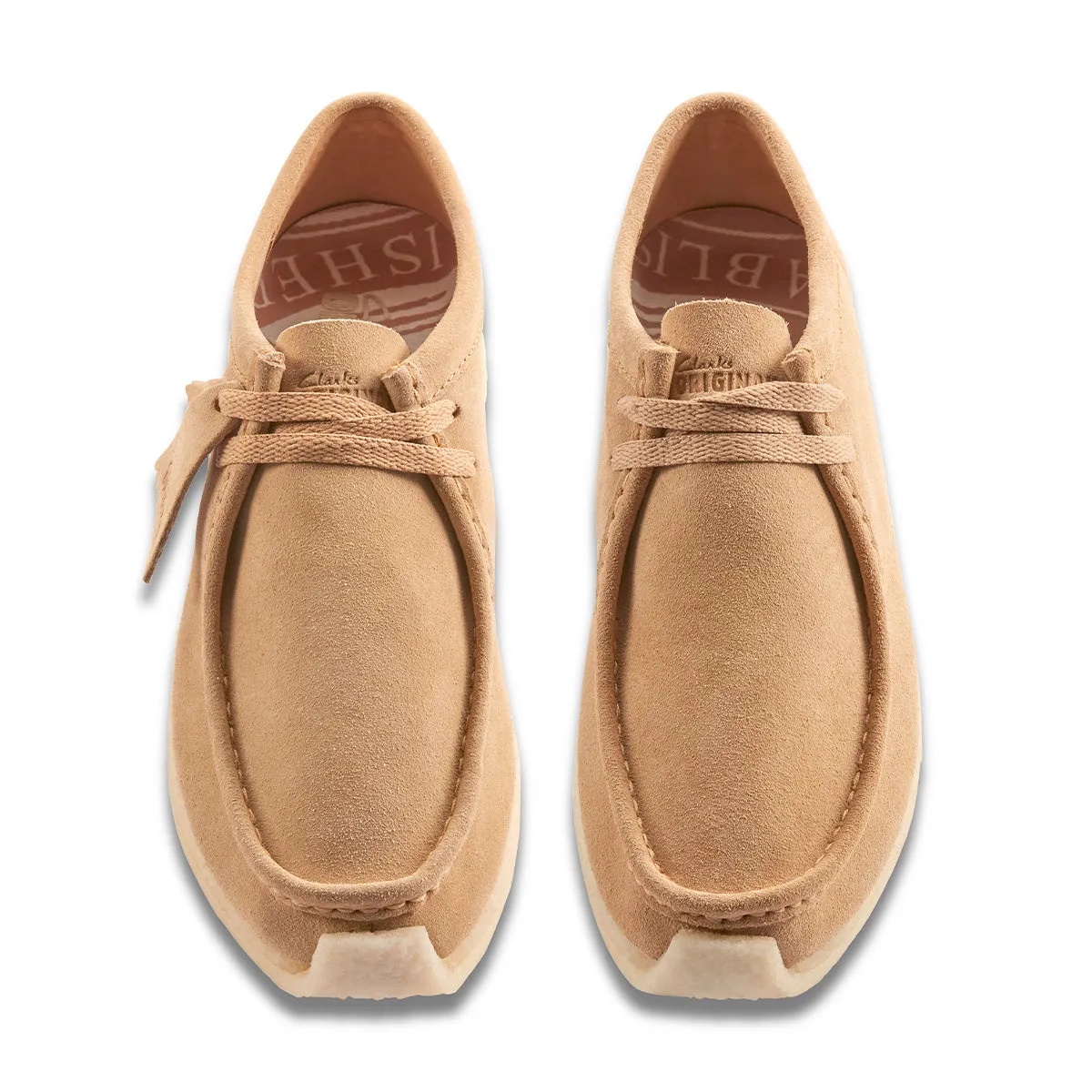 Grab Now Padded Comfort Standing Workers   Ronnie Fieg Rossendale 'Desert Tan Suede'
