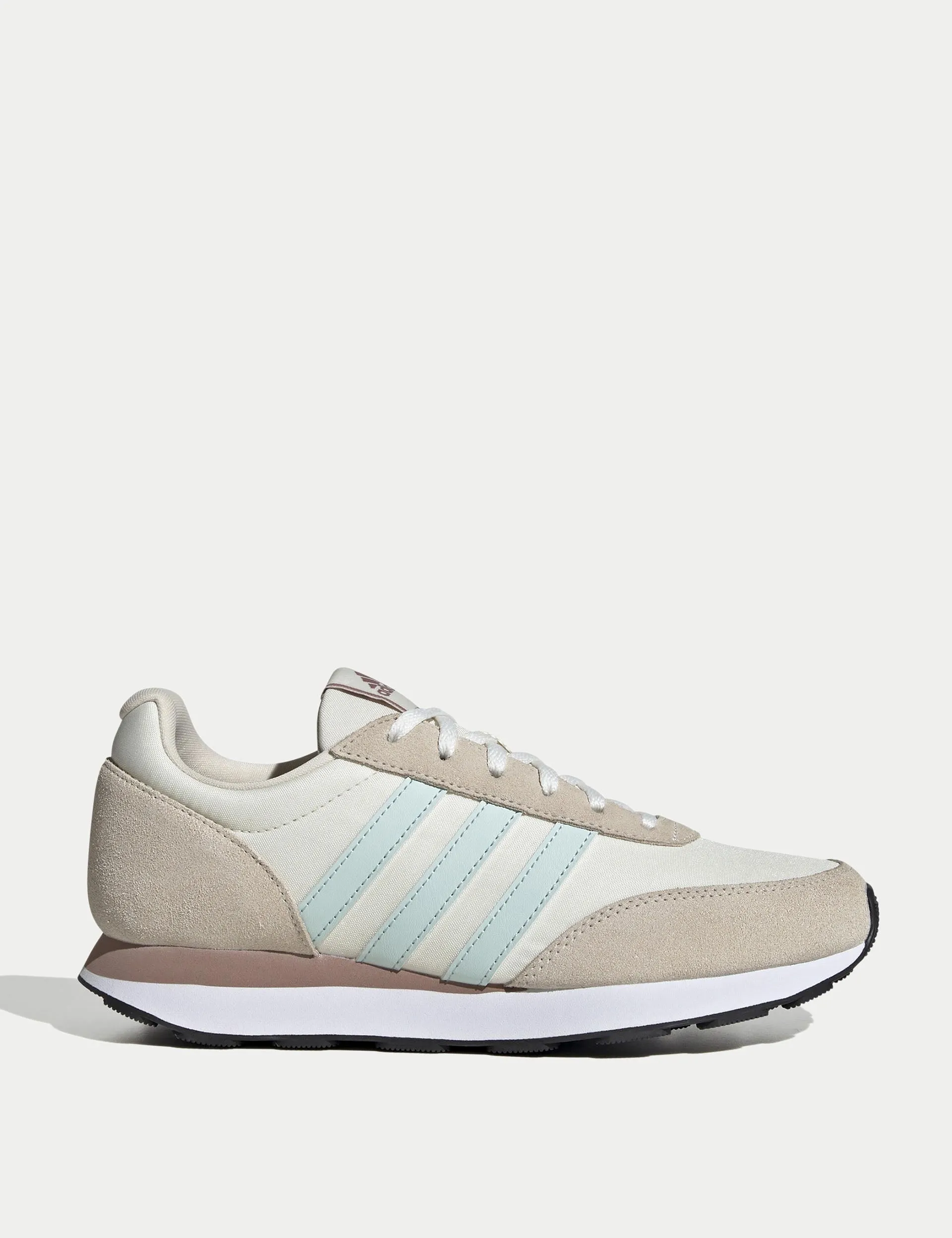 Comfortable Arch Cushion Gym Street Run 60s 3.0 Shoes - Off White/Halo Mint/Wonder White