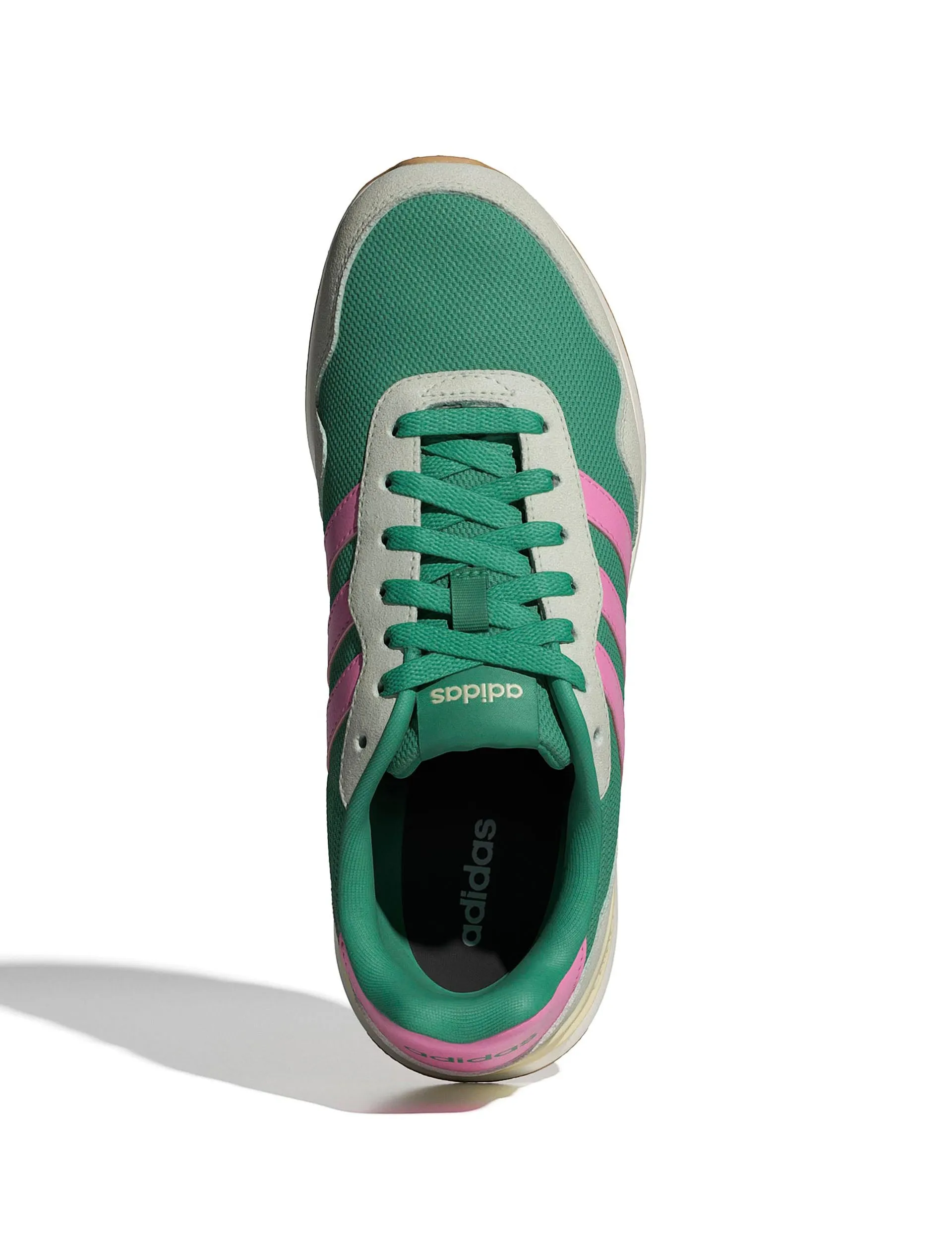 Time Saver Versatile Wear Run 60S 4.0 Shoes - Semi Court Green/Bliss Pink/Warm Vanilla