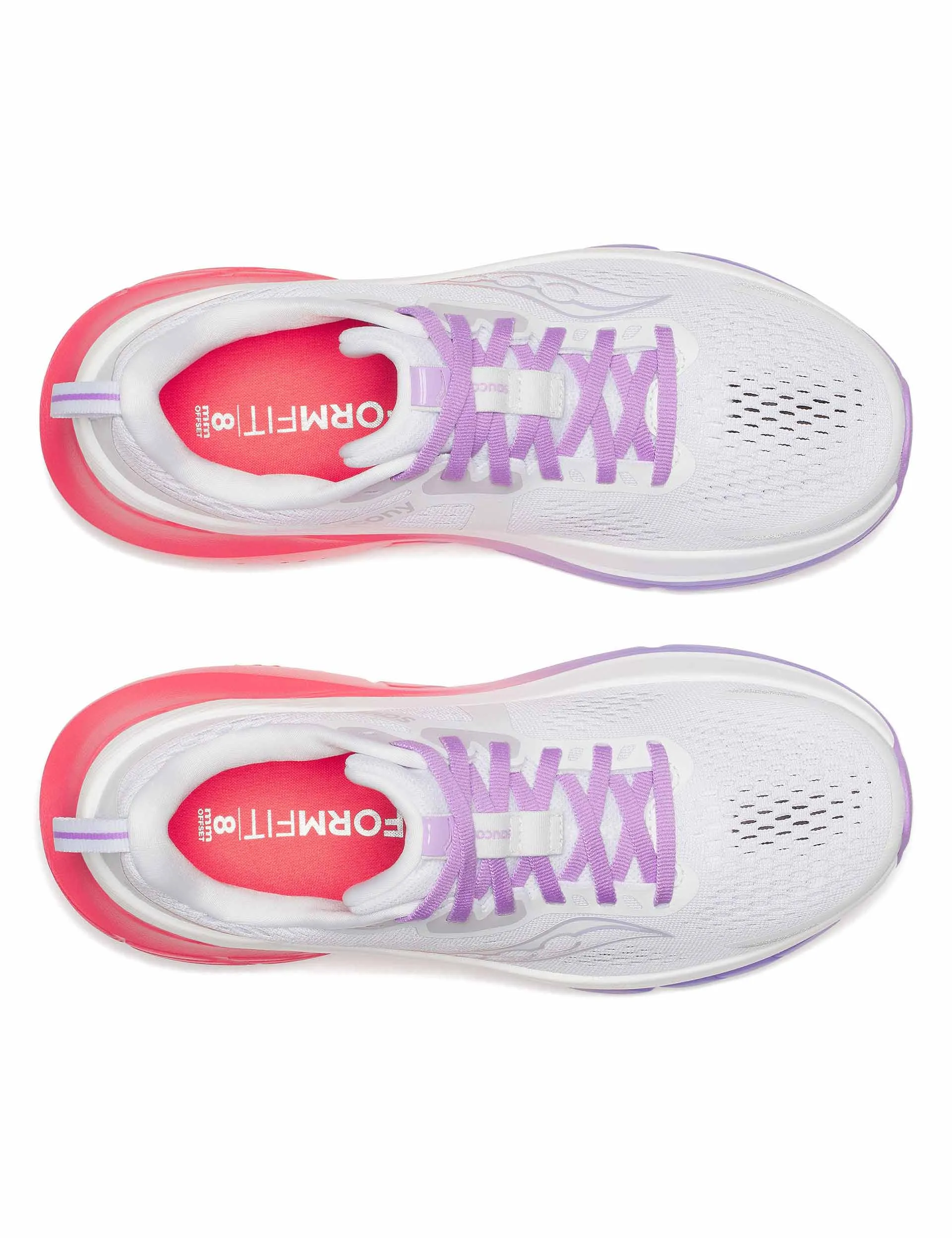 Guide 18 - White/Crocus educational - event running shoes