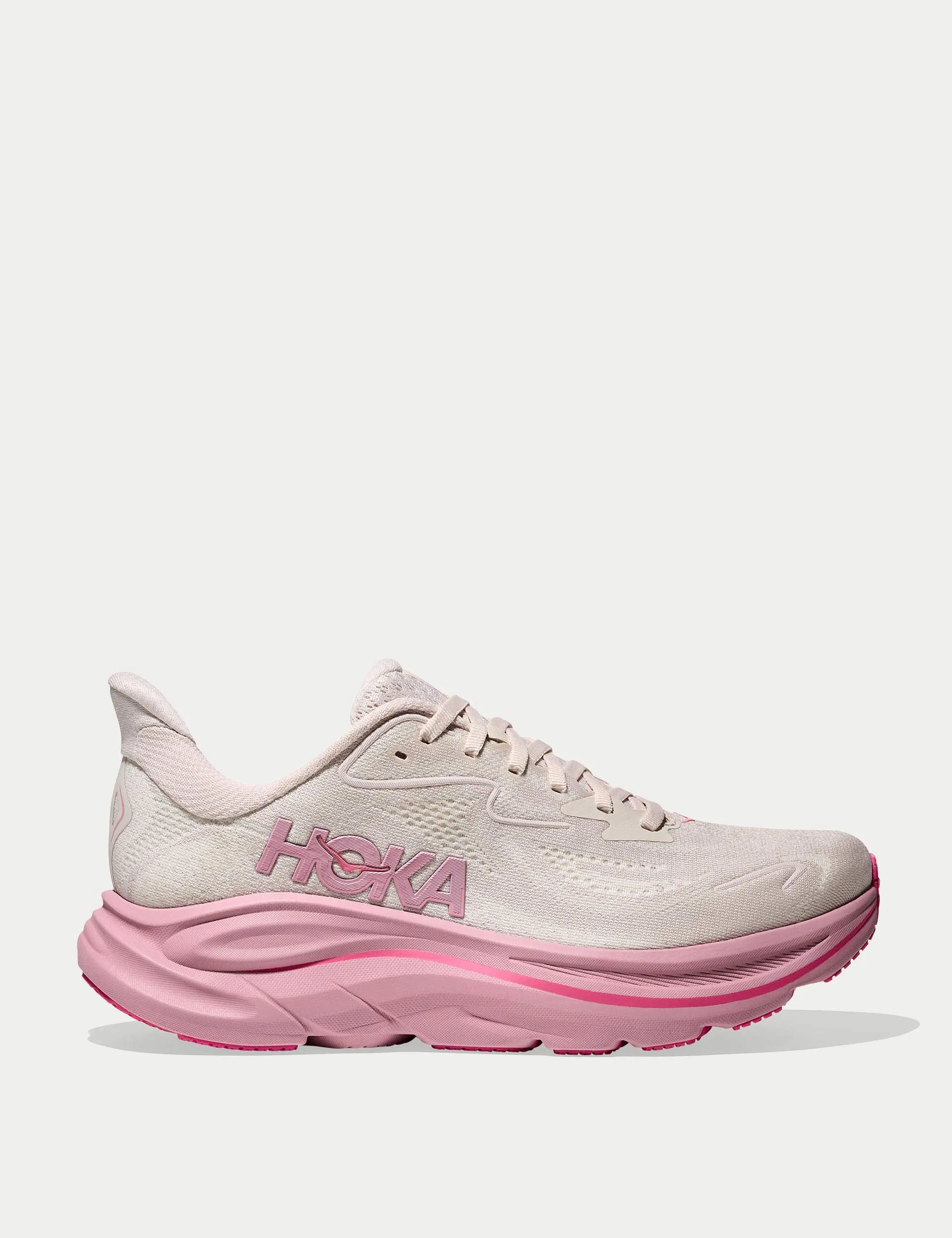 students' shoes futuristic running option Clifton 10 - Rose Cream/Dried Rose