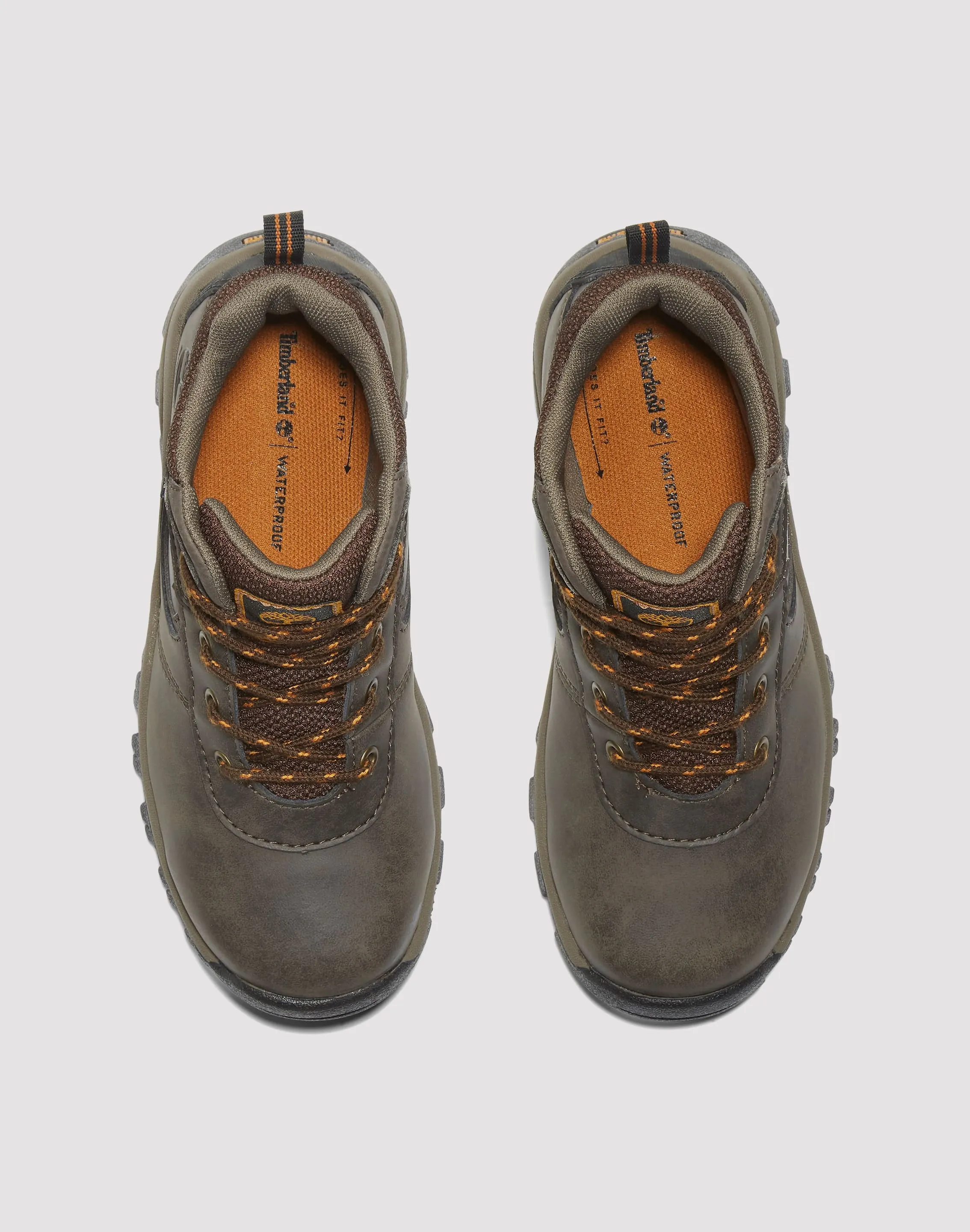 Outdoor Essential Timberland Mt. Maddsen Mid Lace Up Waterproof Hiking Boot Pre-School