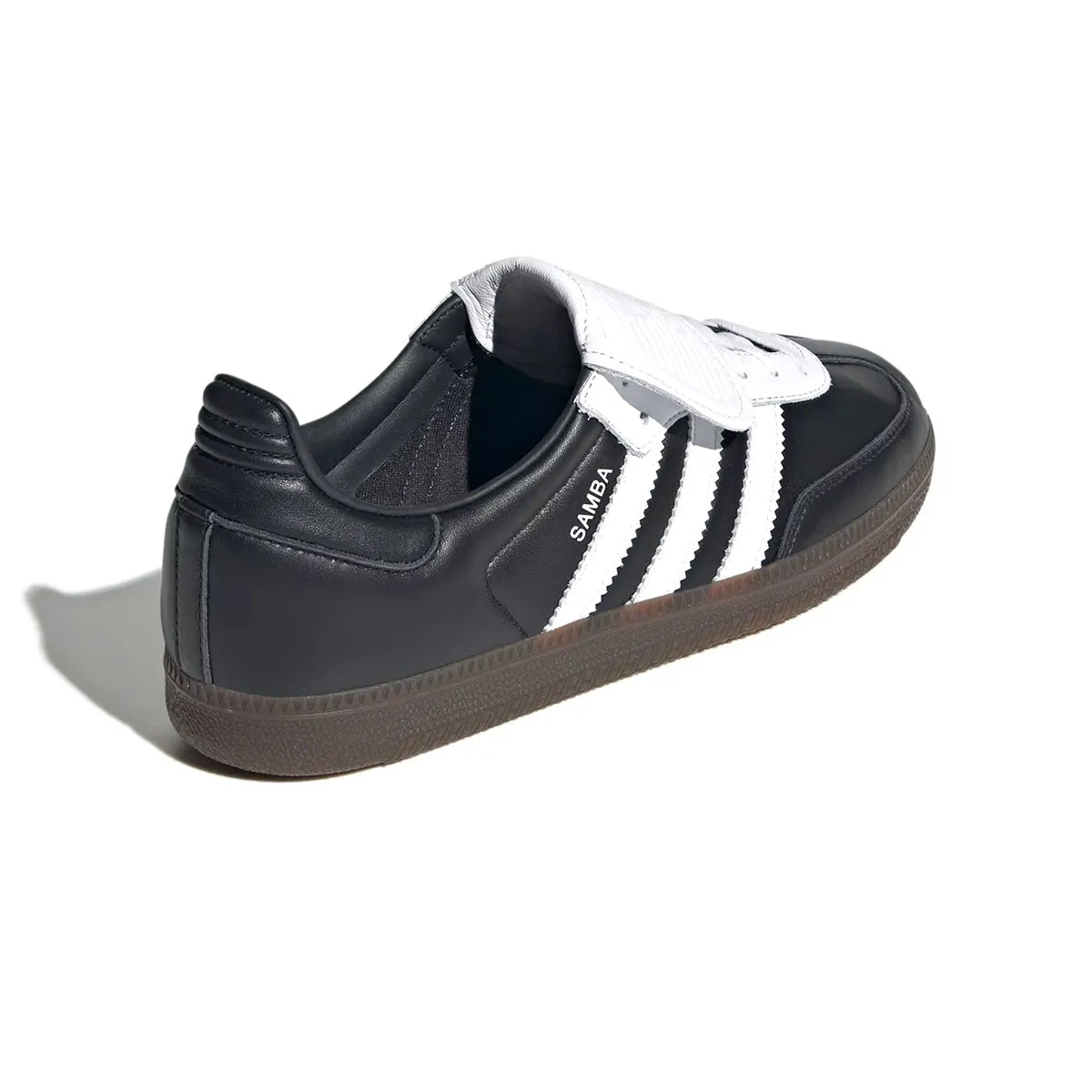 Samba Long Tongue 'Core Black Cloud White' Stretchable Material All Weather Urban Walkers