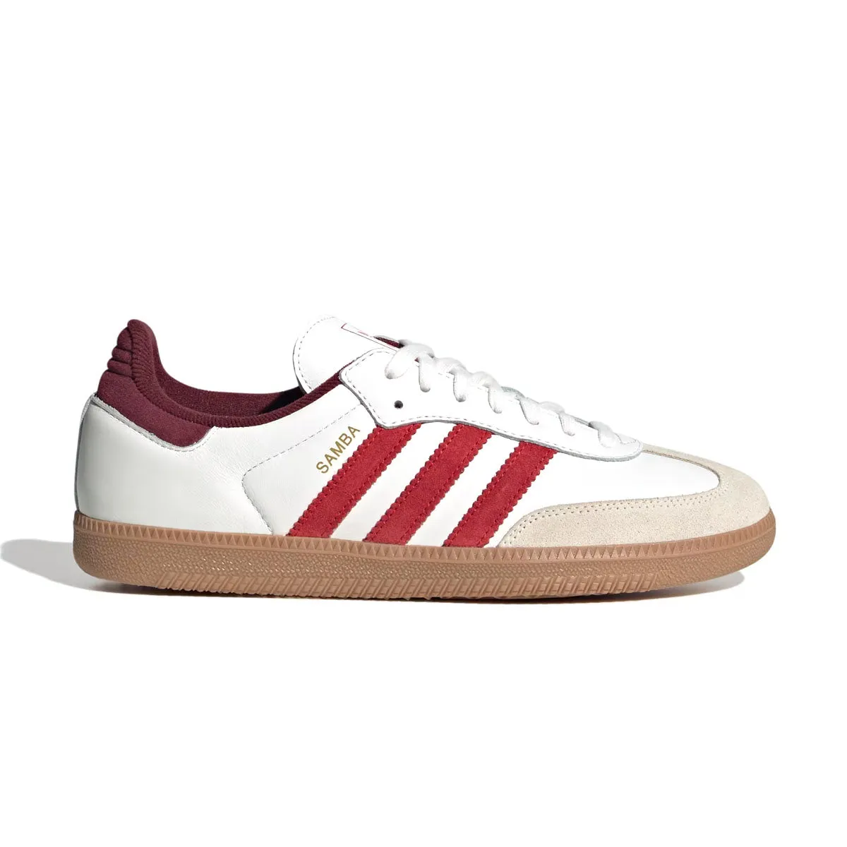 Samba OG 'Core White Better Scarlet' Fight Mode