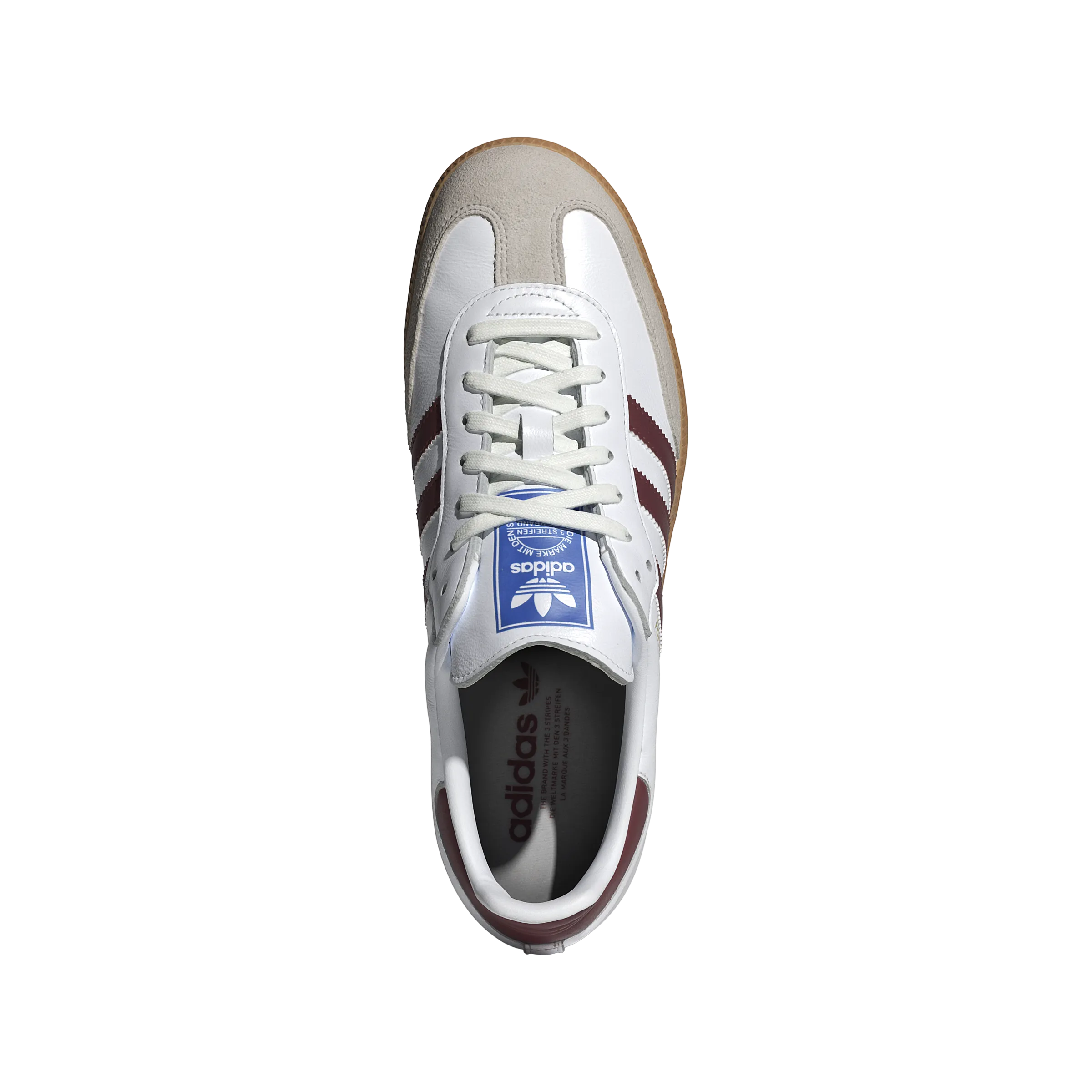 Samba OG 'White Collegiate Burgundy' Neutral Base