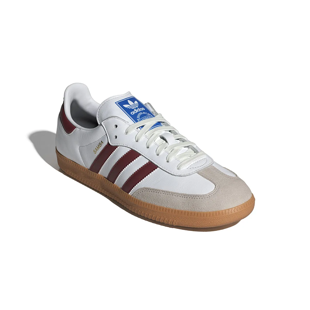 Samba OG 'White Collegiate Burgundy' Daily Comfort Velvet Rich