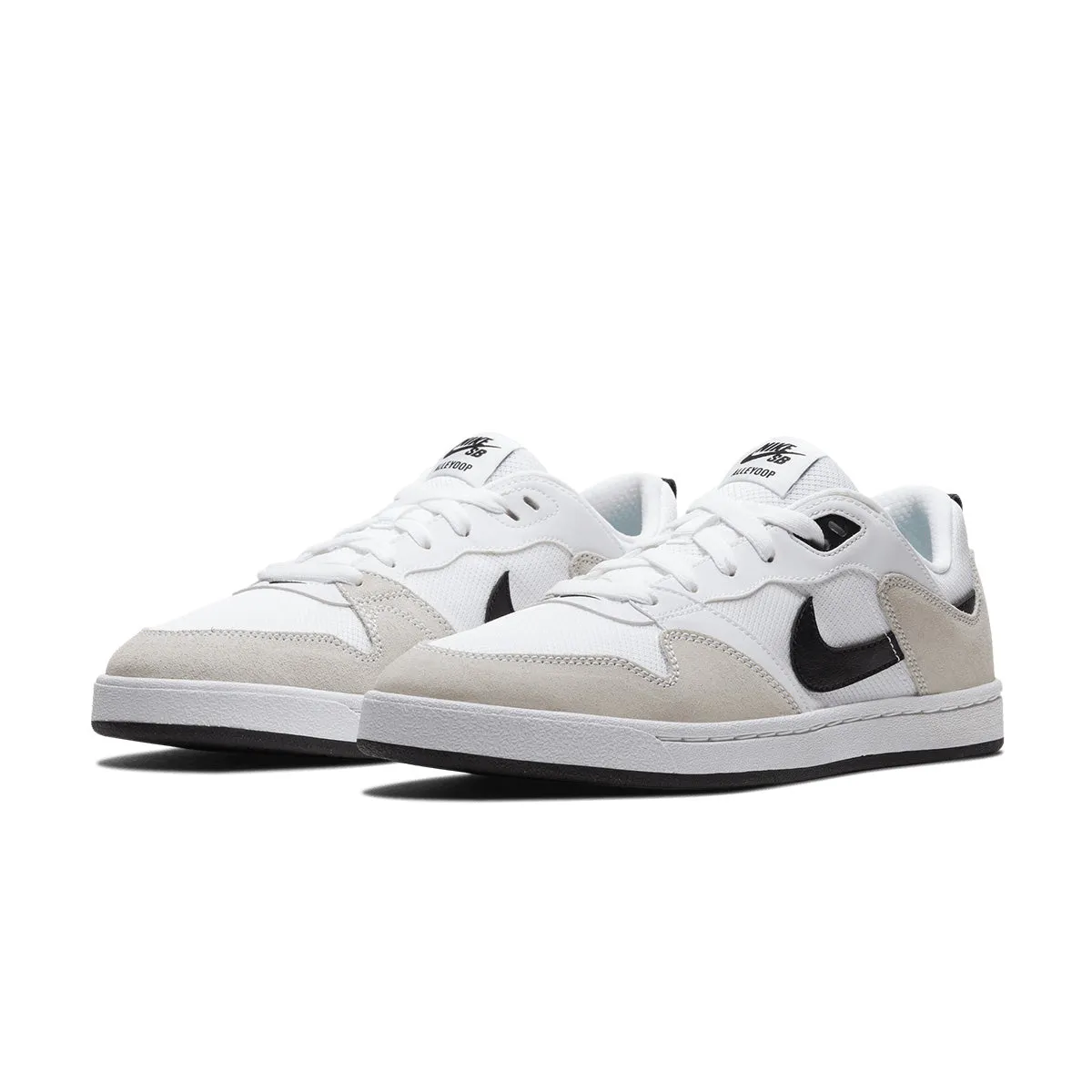 Shock Resistant Durable Build Airport Travel SB Alleyoop 'White Black'
