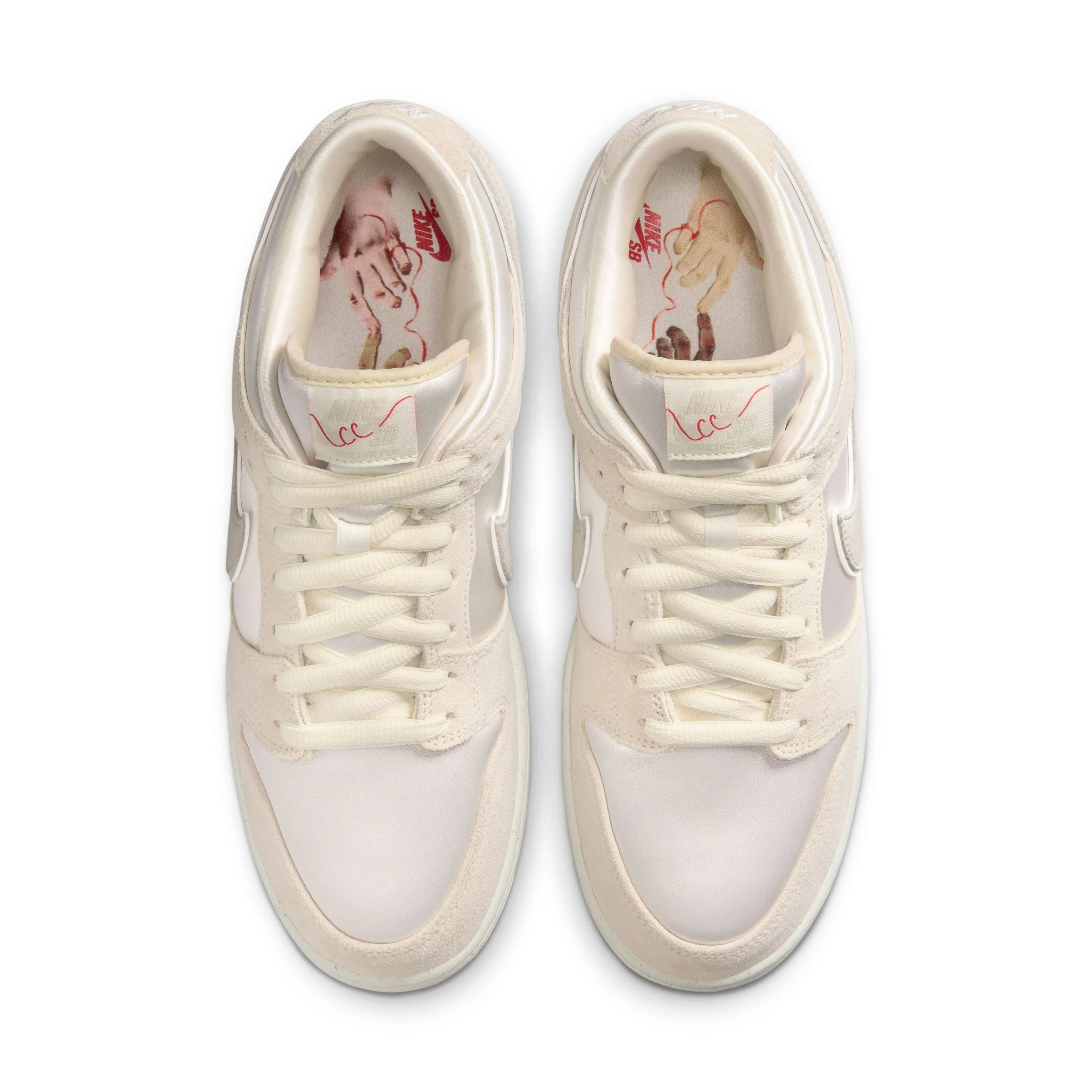 Heart Glow Fitness SB Dunk Low Premium 'City of Love Coconut Milk'